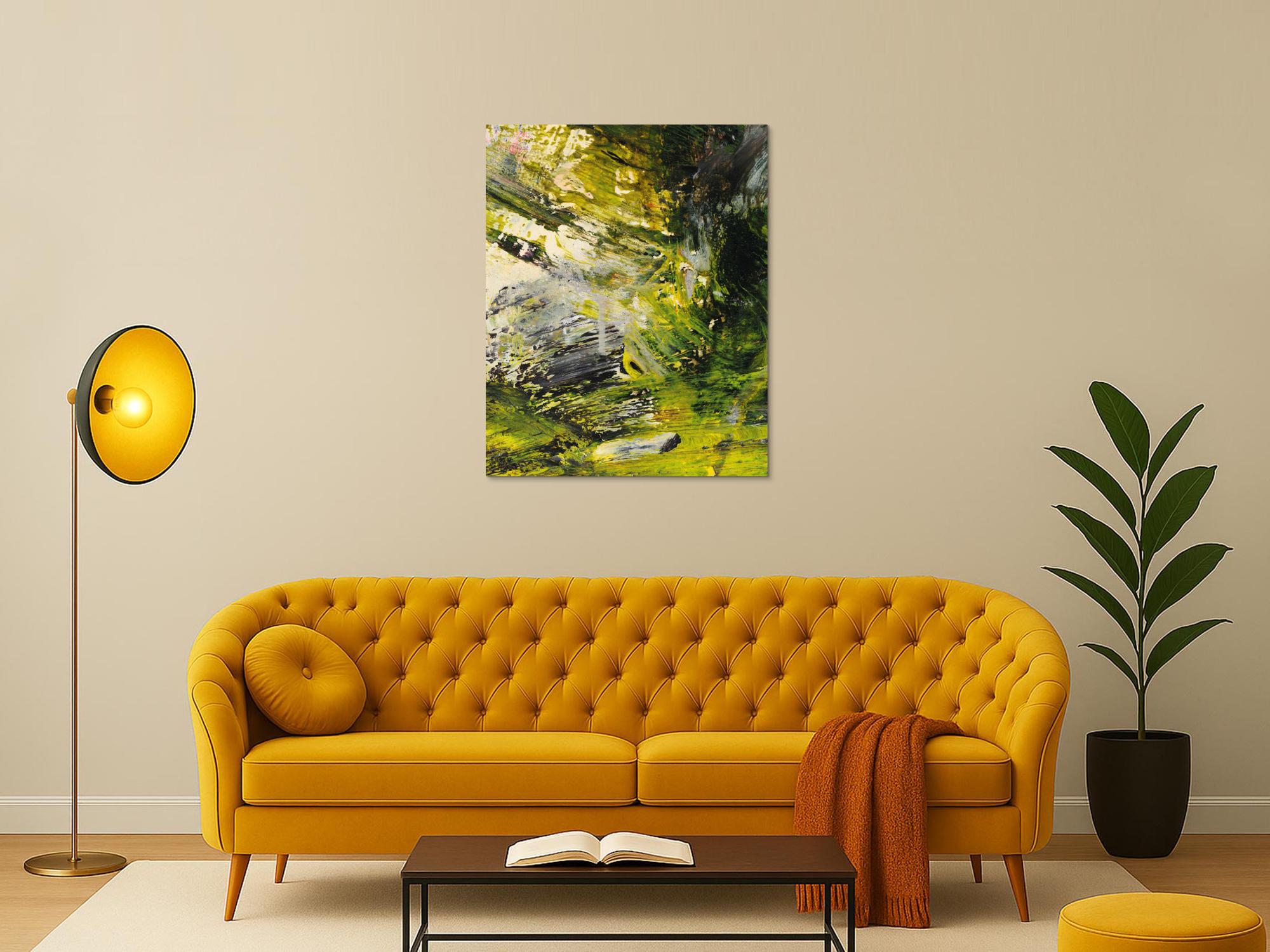 Abstraktes Bild auf Leinwand