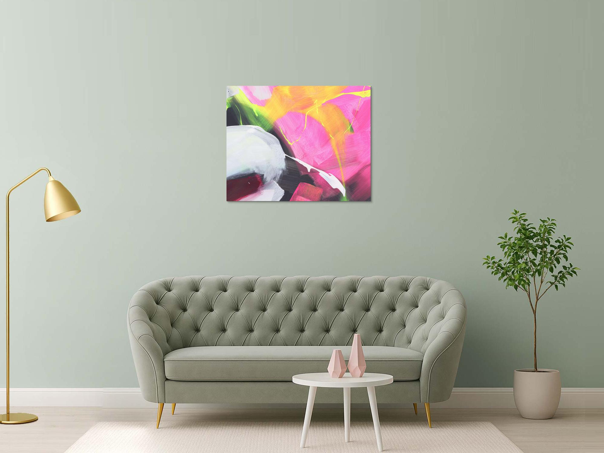 Abstraktes Bild auf Leinwand