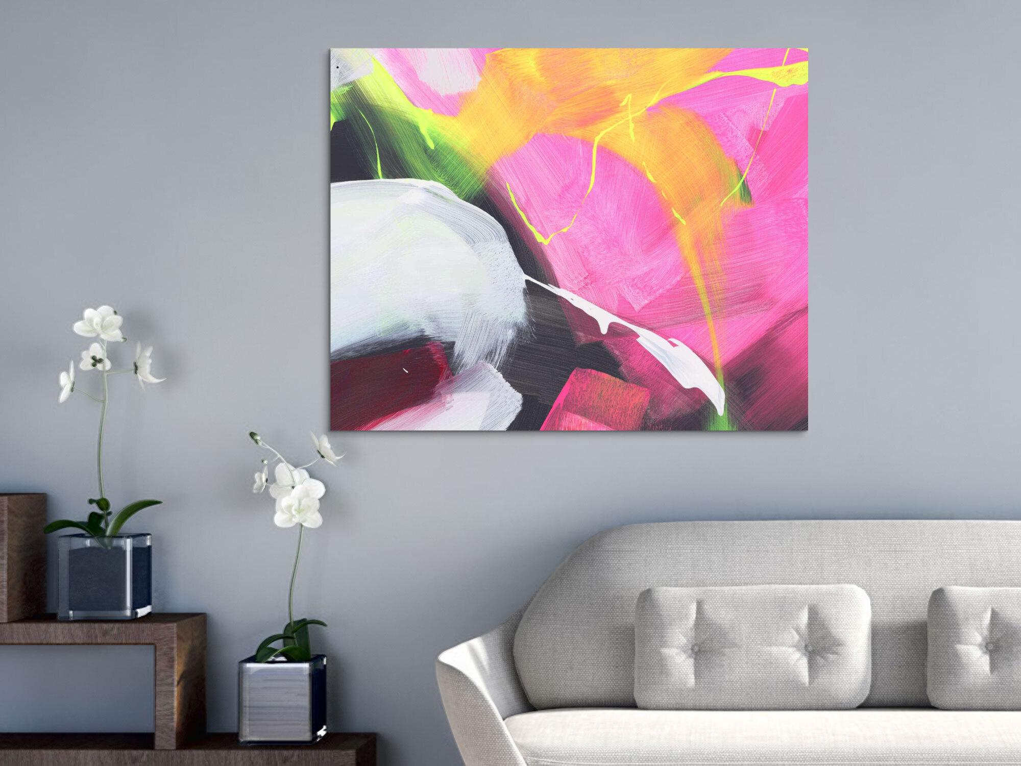 Abstraktes Bild auf Leinwand