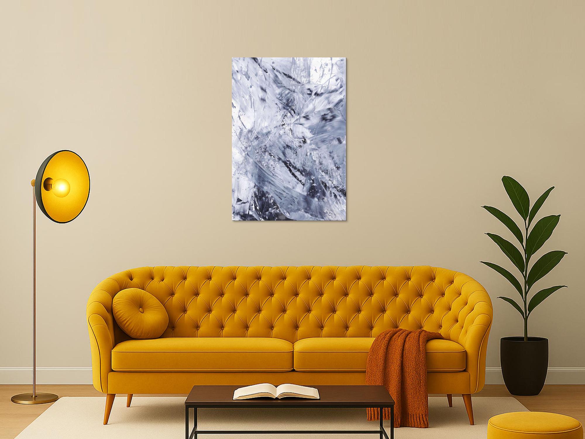 Abstraktes Bild auf Leinwand