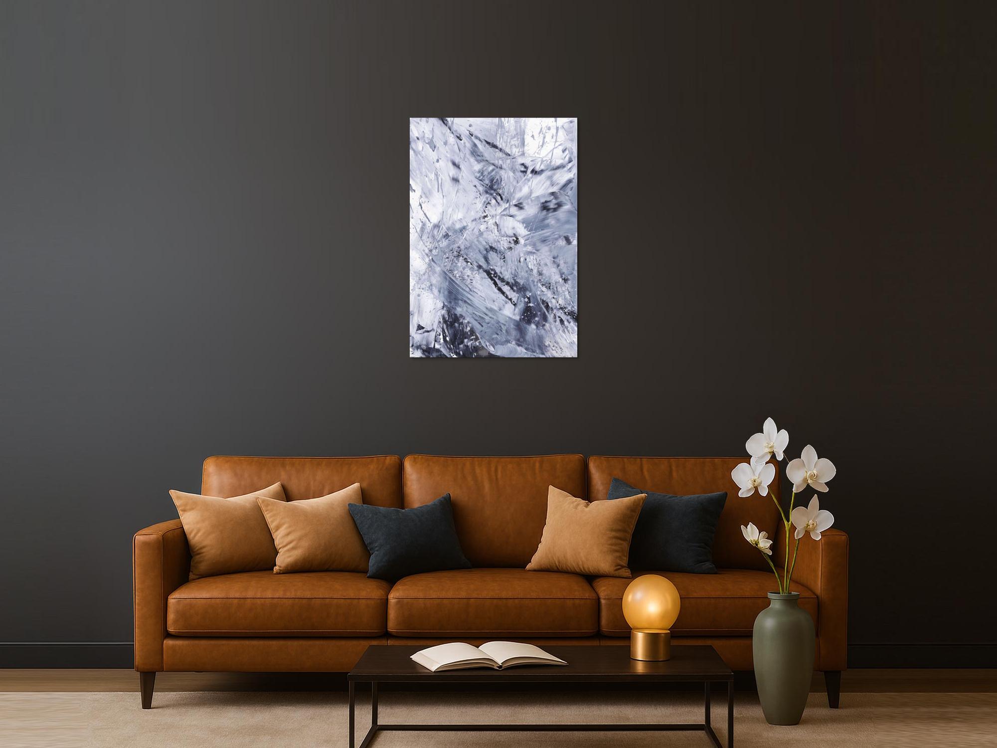 Abstraktes Bild auf Leinwand