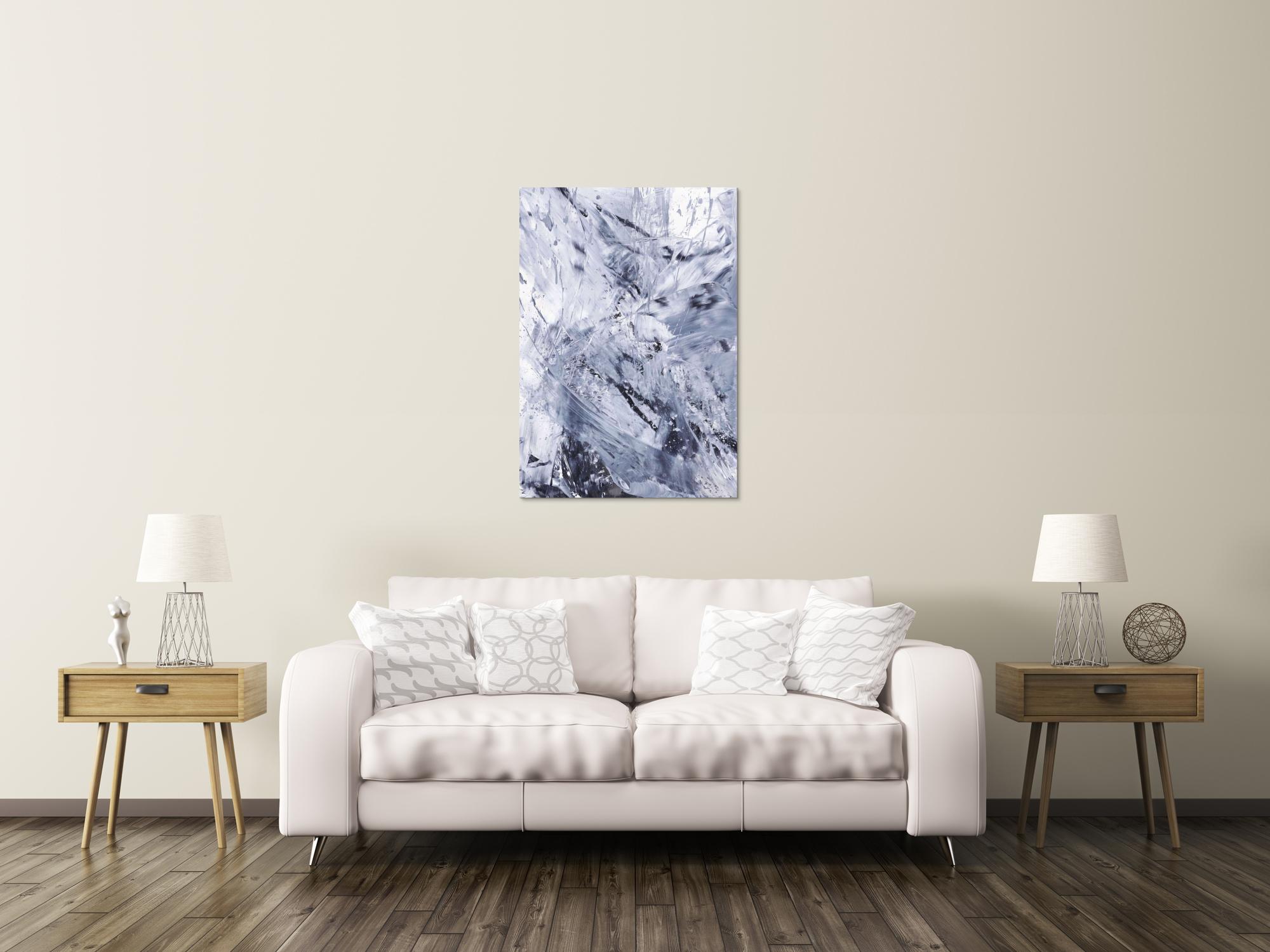 Abstraktes Bild auf Leinwand