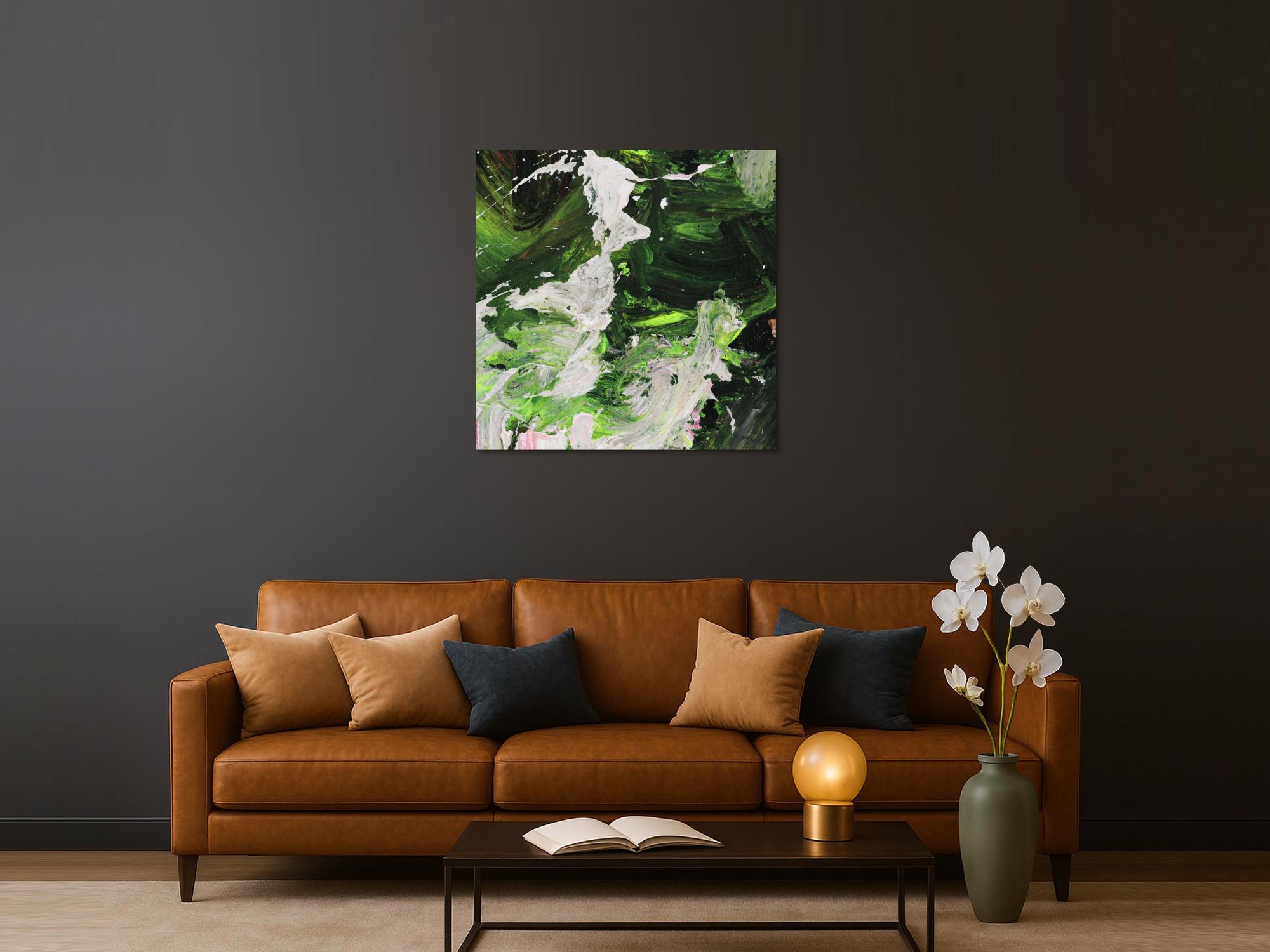 Abstraktes Bild auf Leinwand