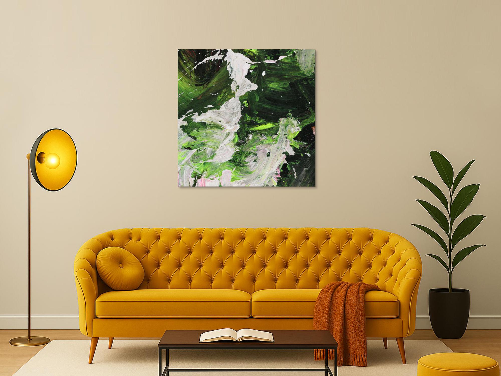 Abstraktes Bild auf Leinwand