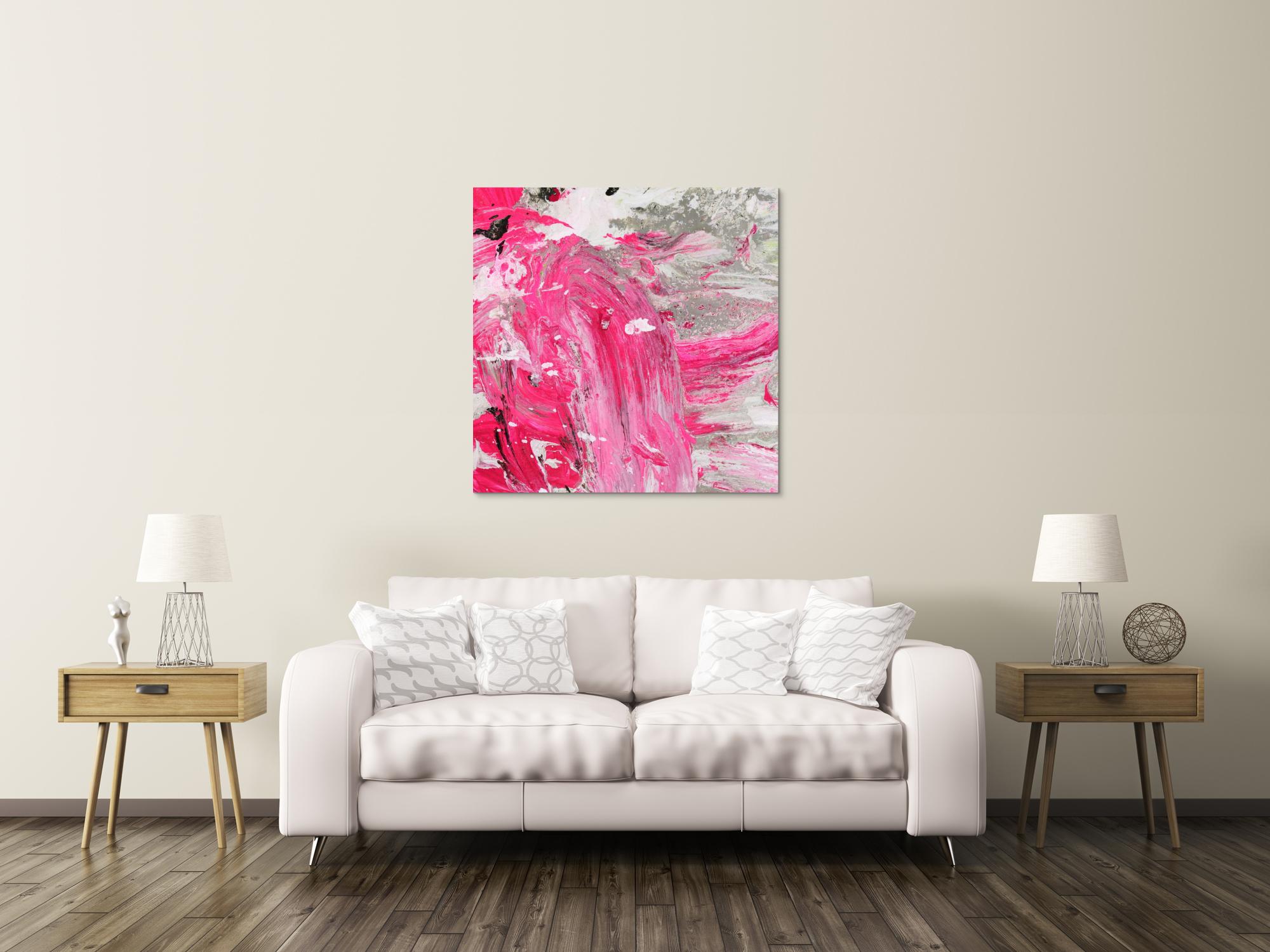 Abstraktes Bild auf Leinwand