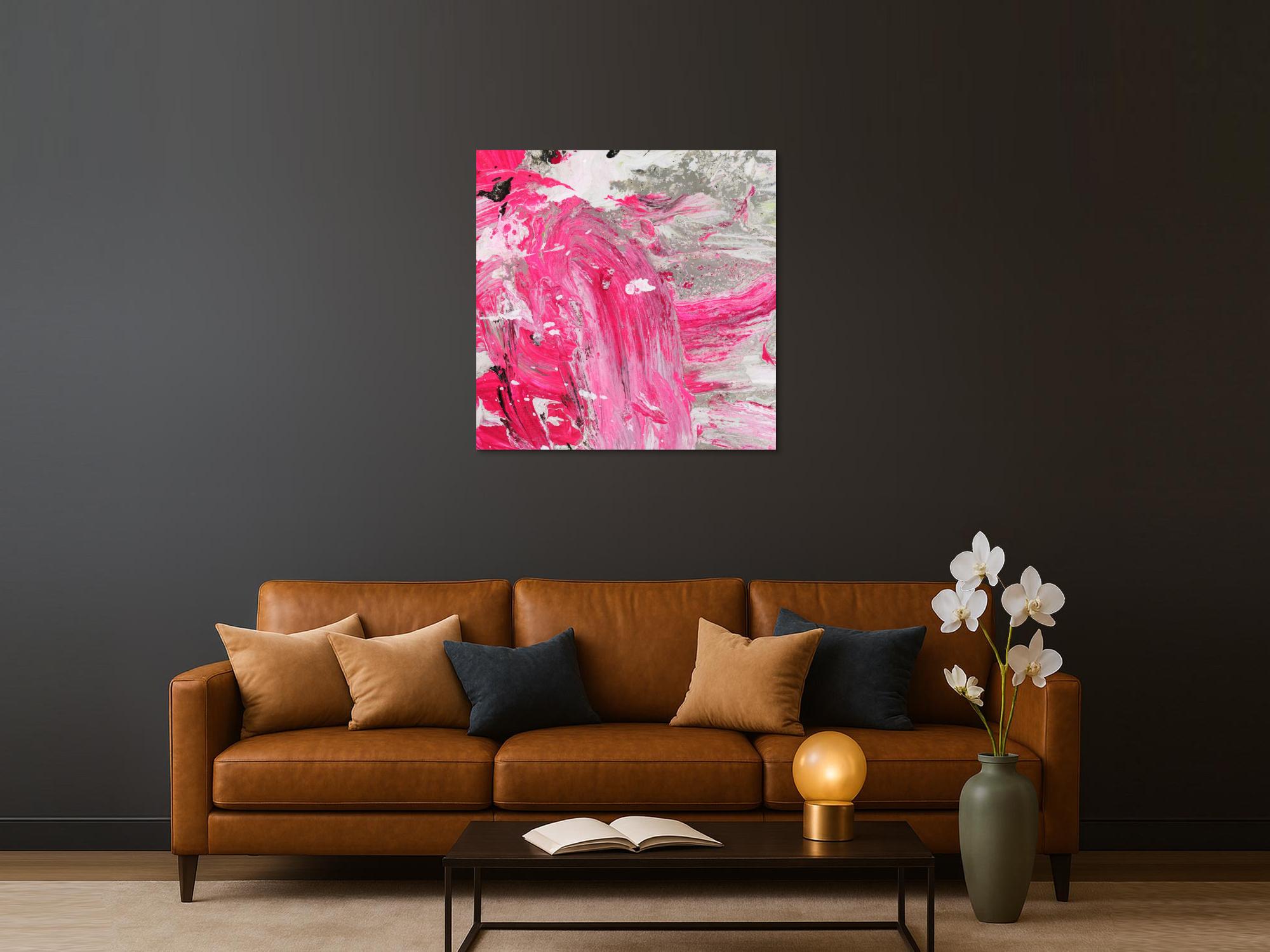 Abstraktes Bild auf Leinwand