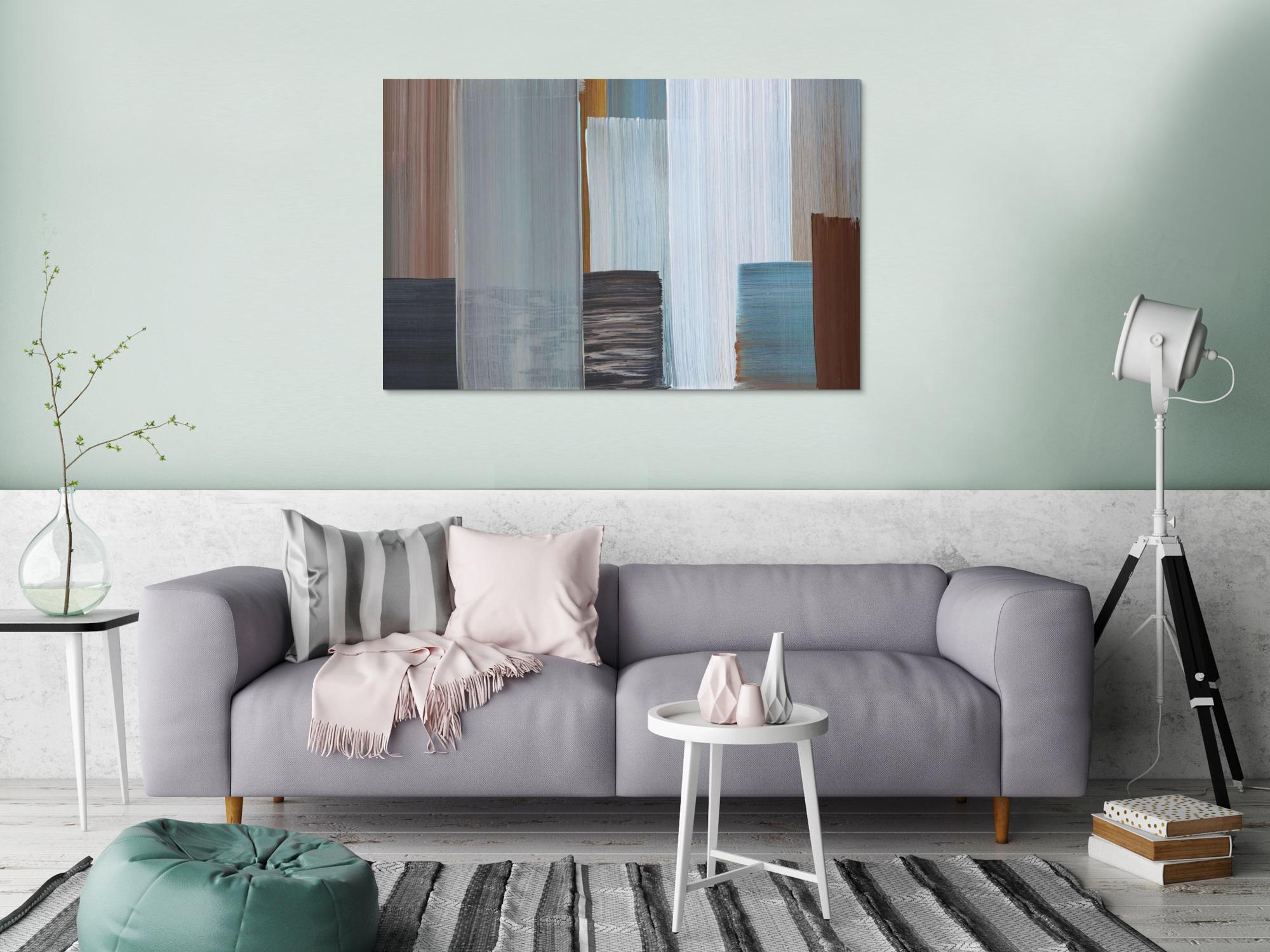 Abstraktes Bild auf Leinwand