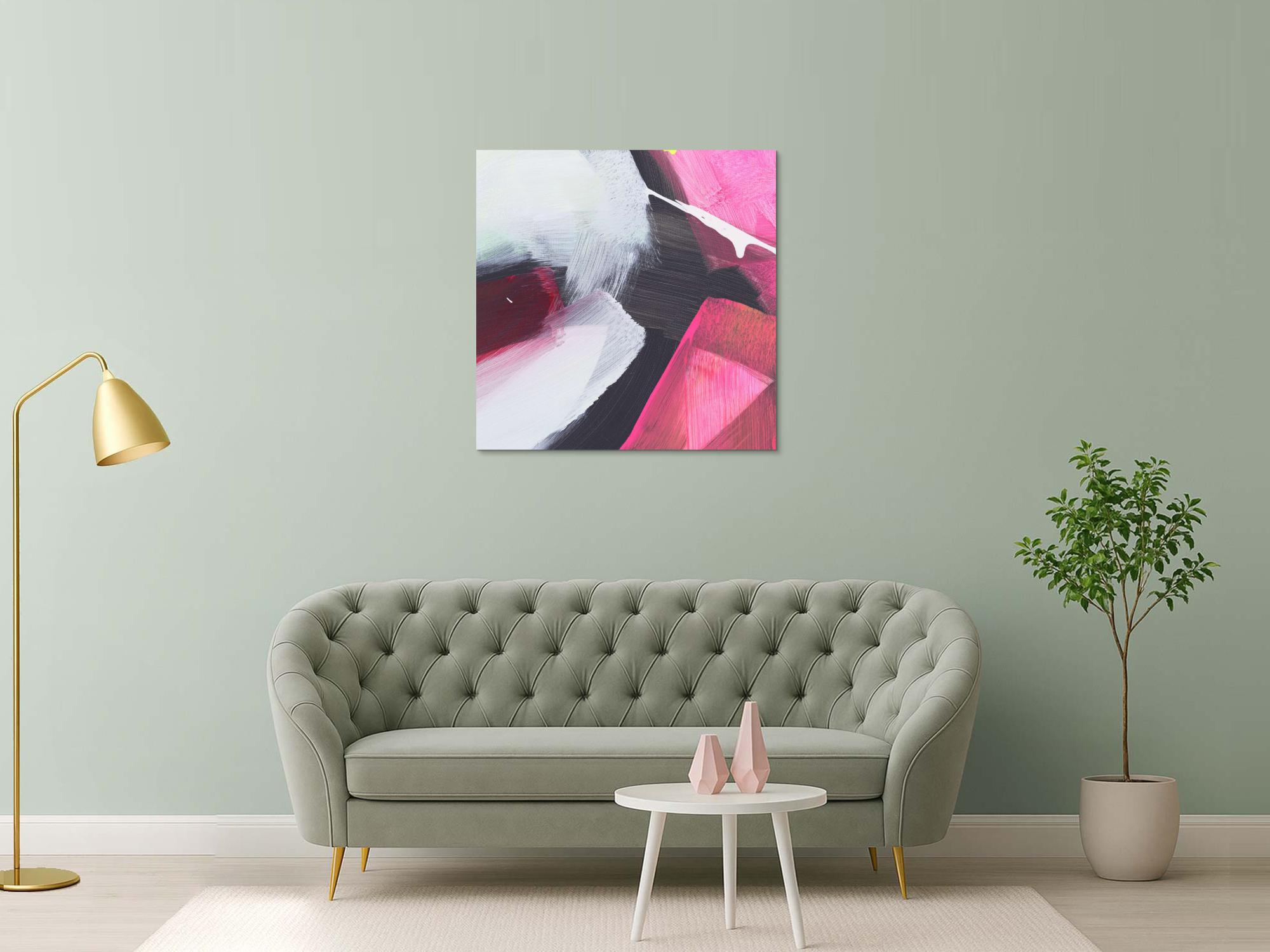 Abstraktes Bild auf Leinwand