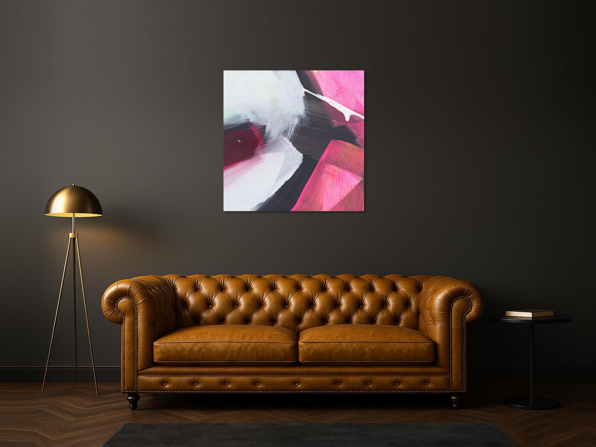 Abstraktes Bild auf Leinwand