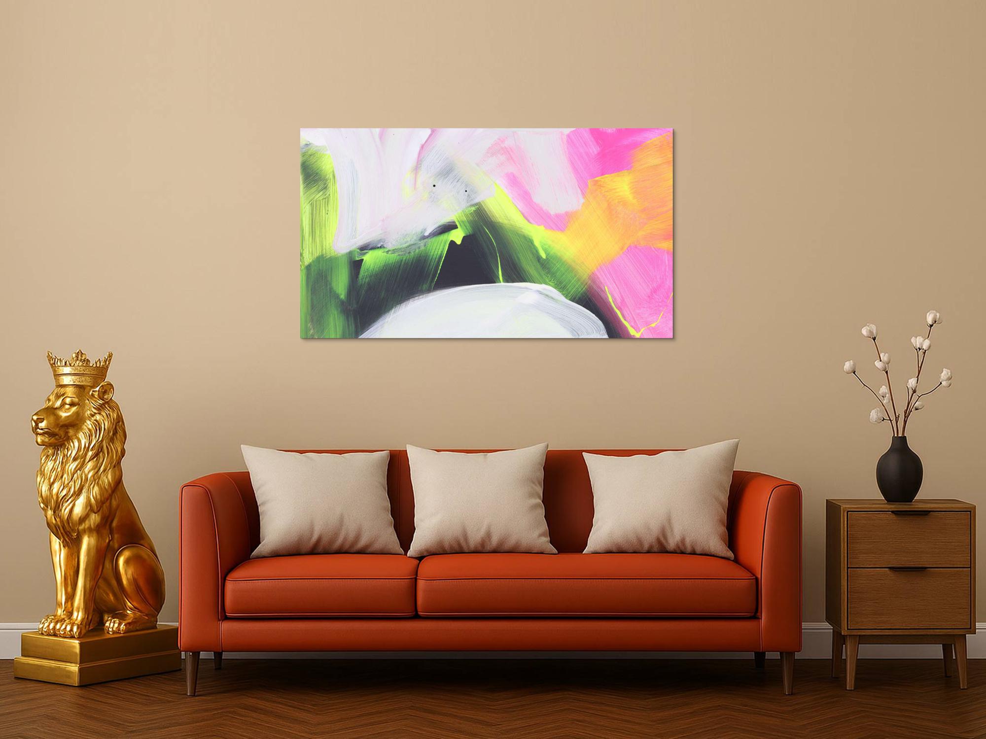 Abstraktes Bild auf Leinwand