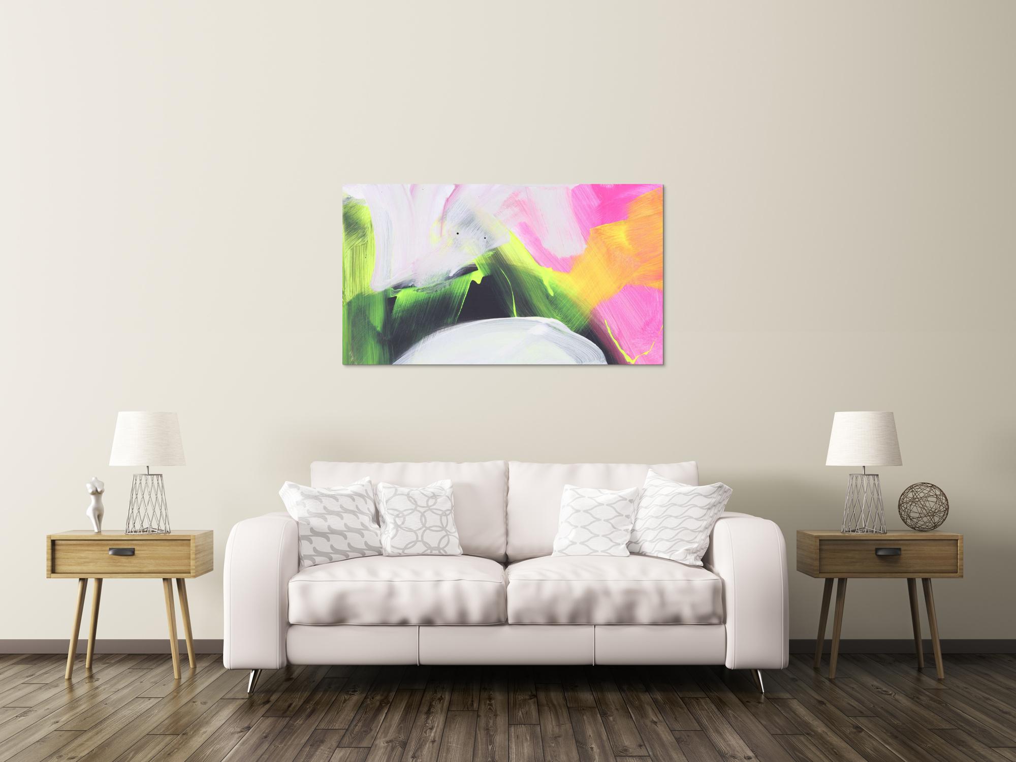 Abstraktes Bild auf Leinwand