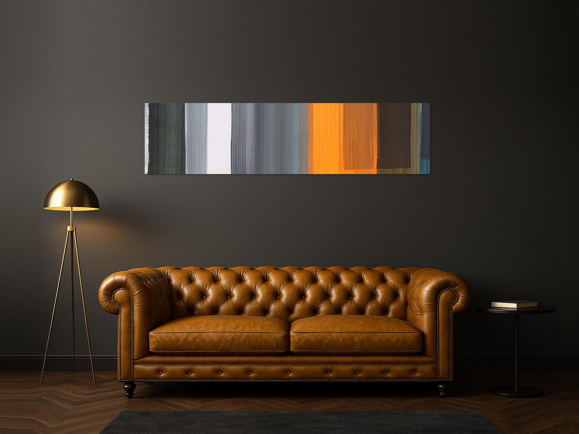 Abstraktes Bild auf Leinwand