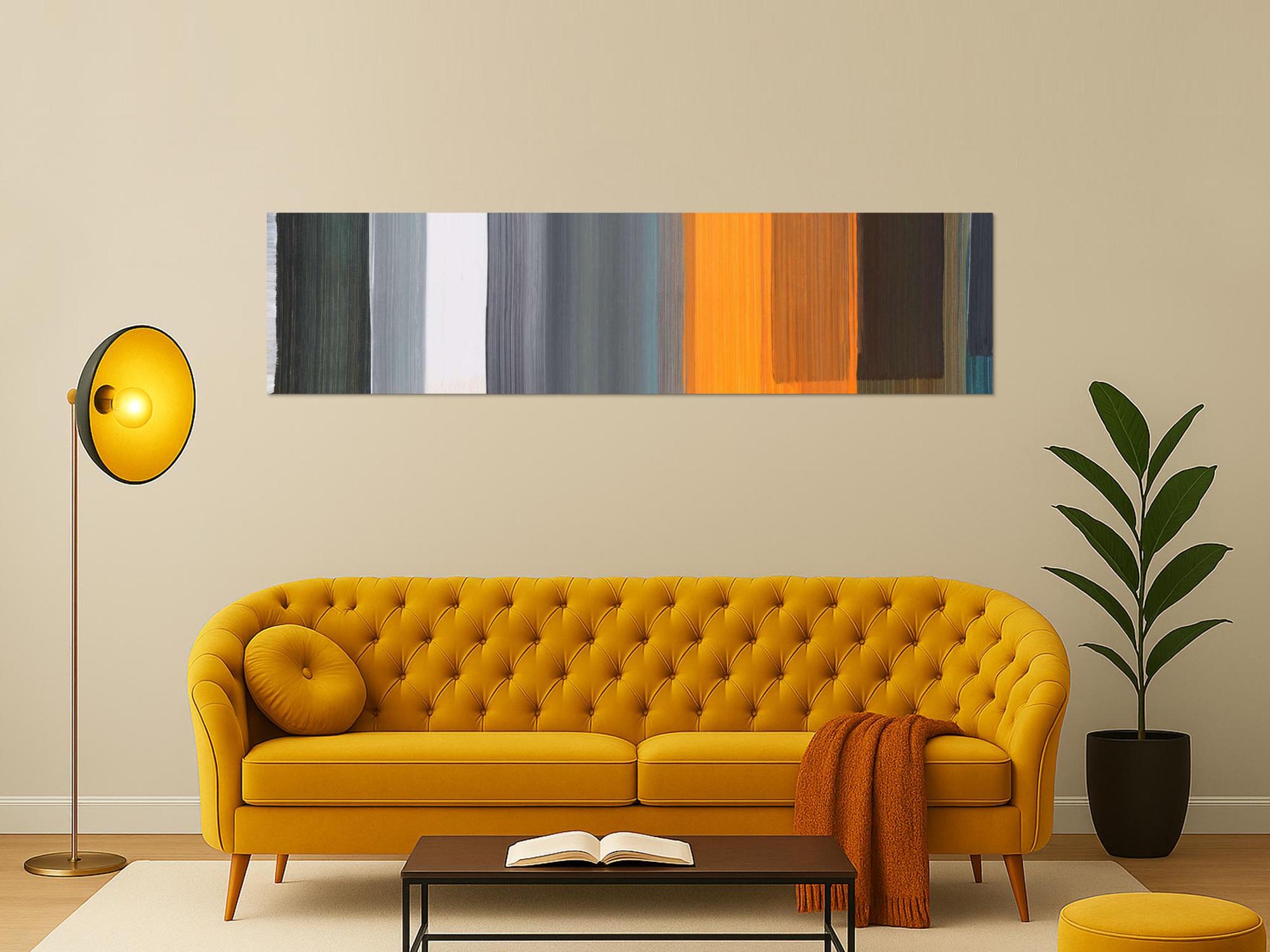 Abstraktes Bild auf Leinwand