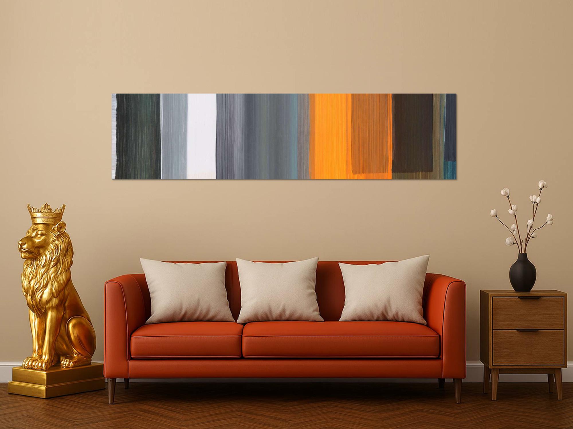 Abstraktes Bild auf Leinwand