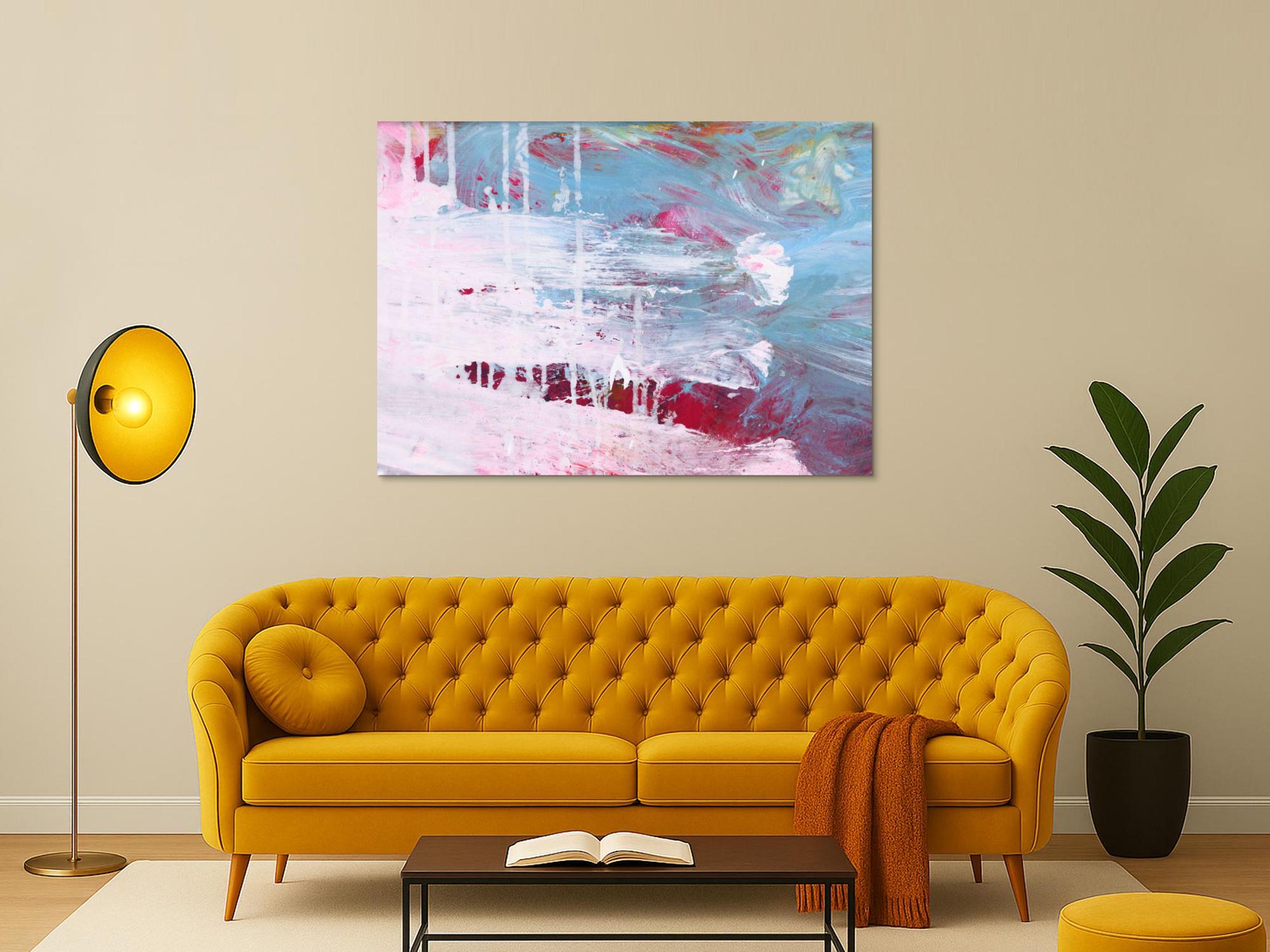 Abstraktes Bild auf Leinwand