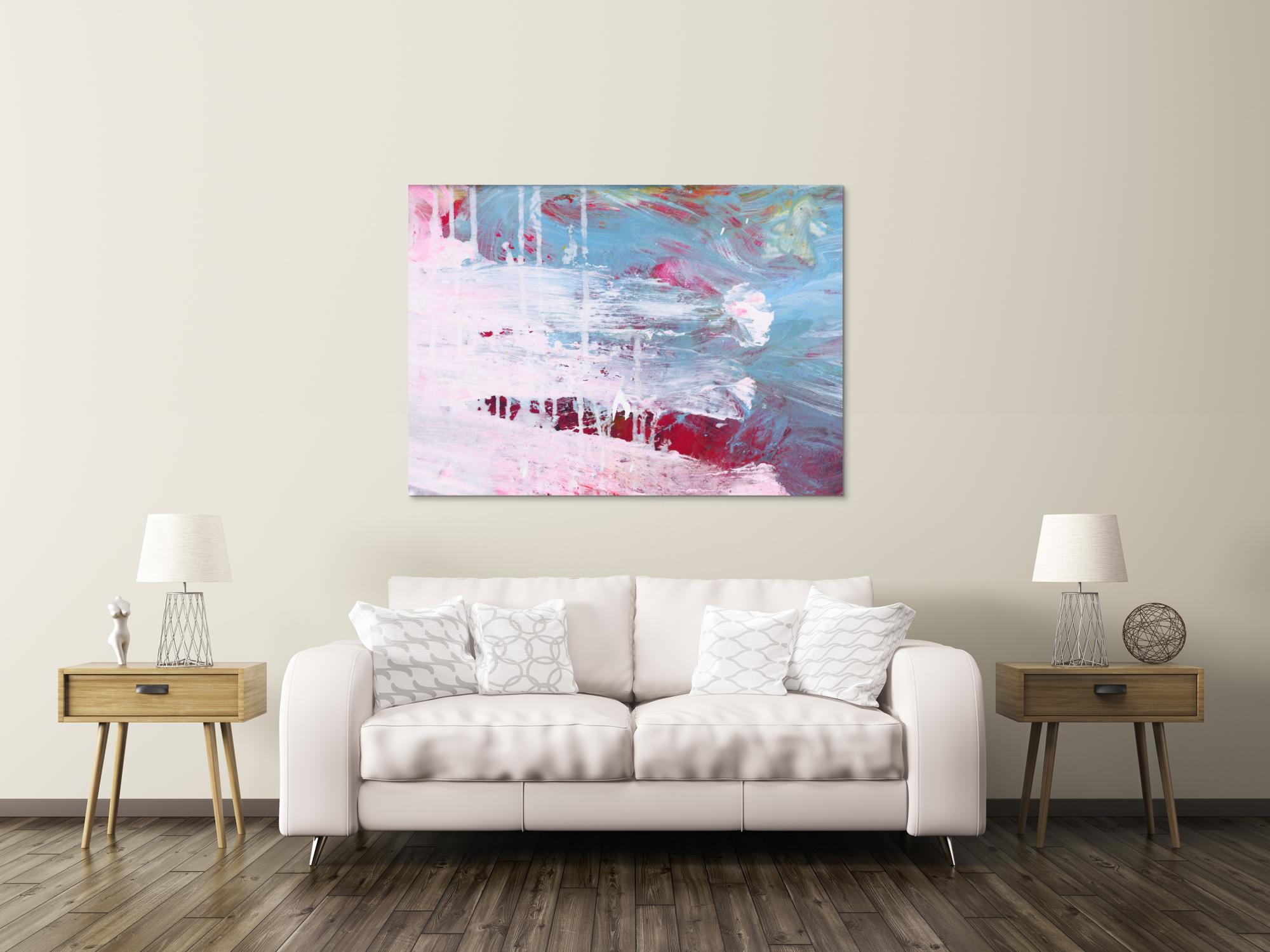 Abstraktes Bild auf Leinwand