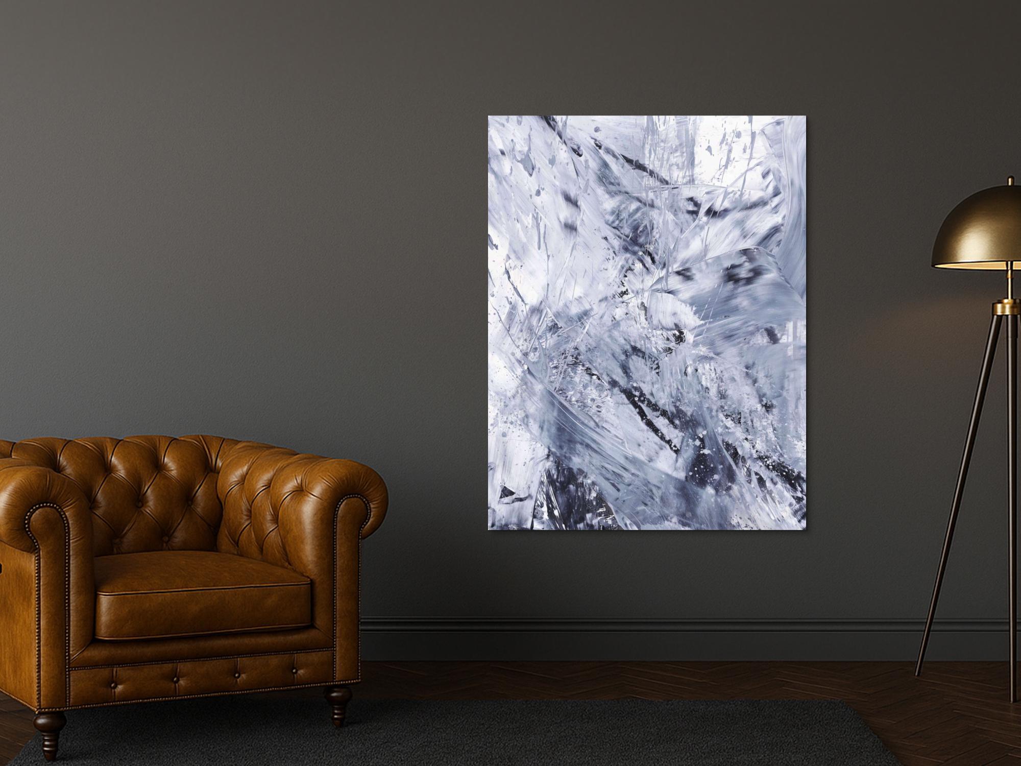 Abstraktes Bild auf Leinwand