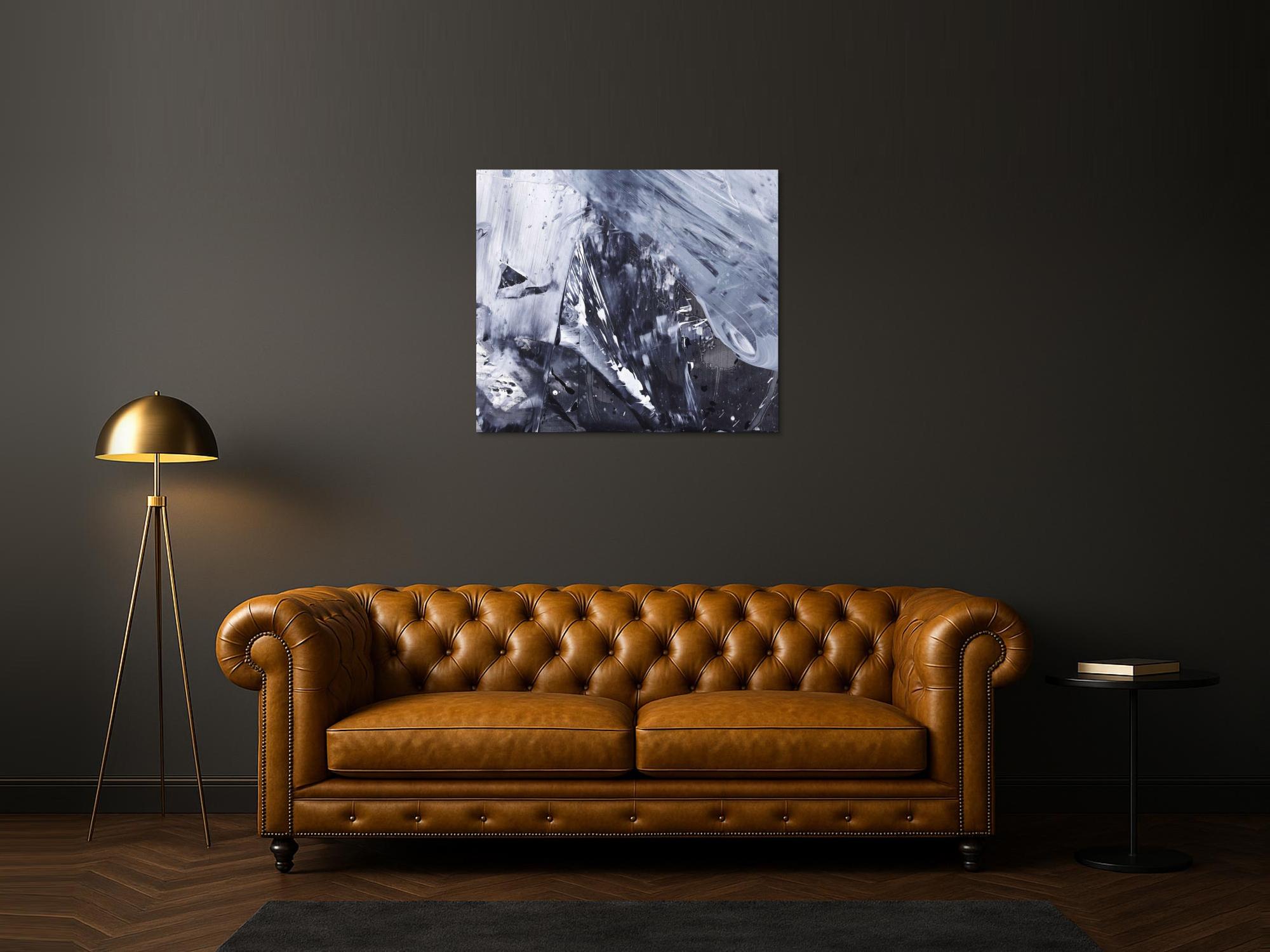 Abstraktes Bild auf Leinwand