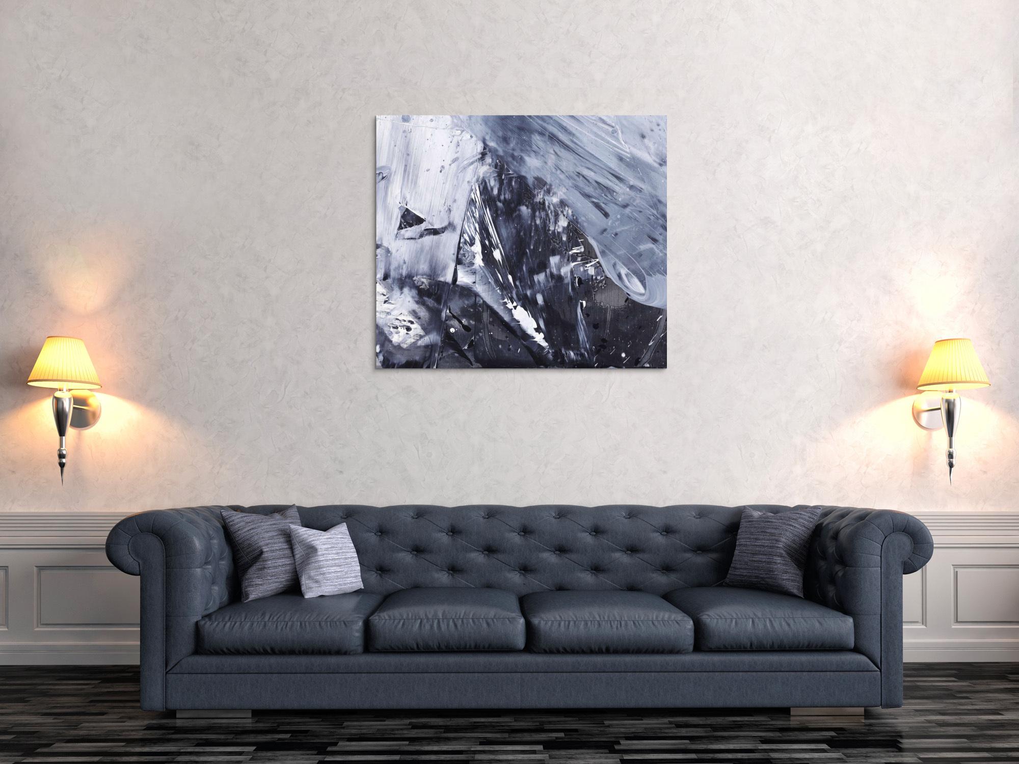 Abstraktes Bild auf Leinwand