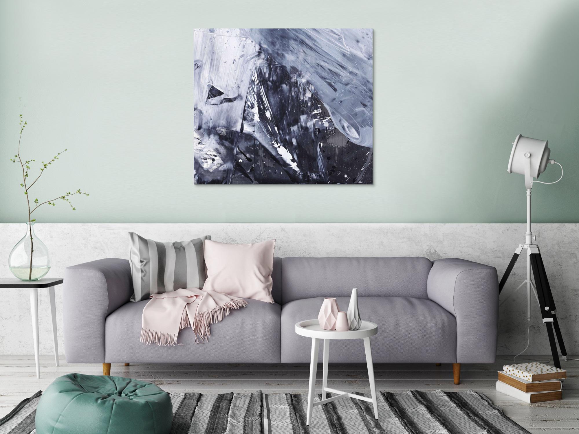 Abstraktes Bild auf Leinwand