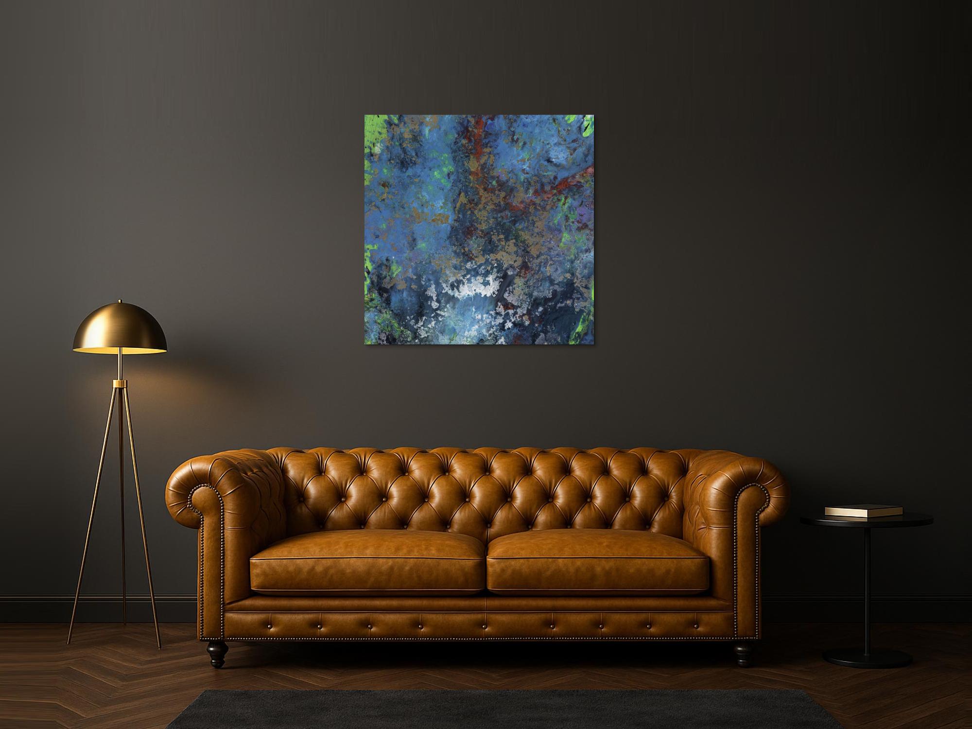 Abstraktes Bild auf Leinwand