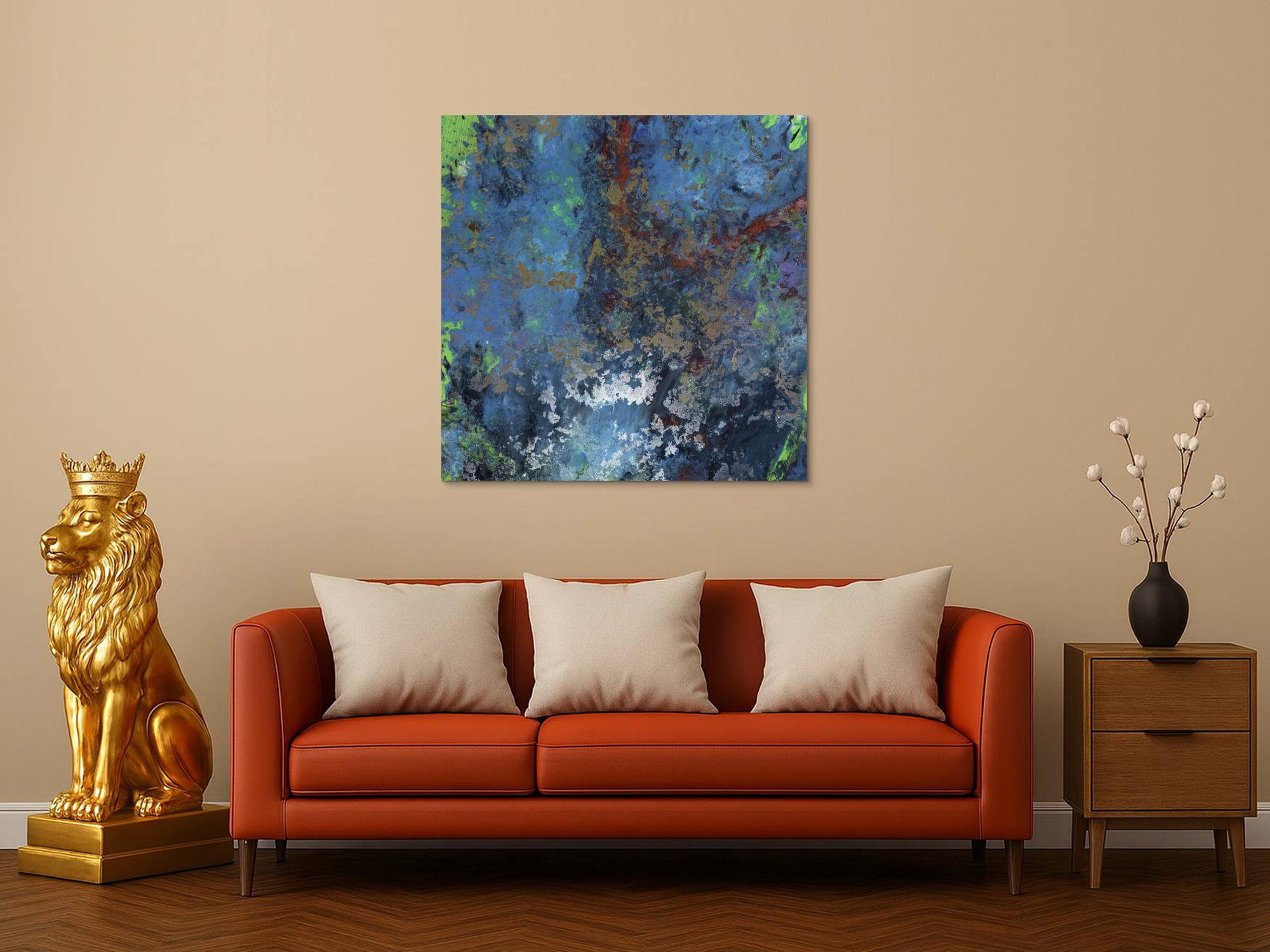 Abstraktes Bild auf Leinwand