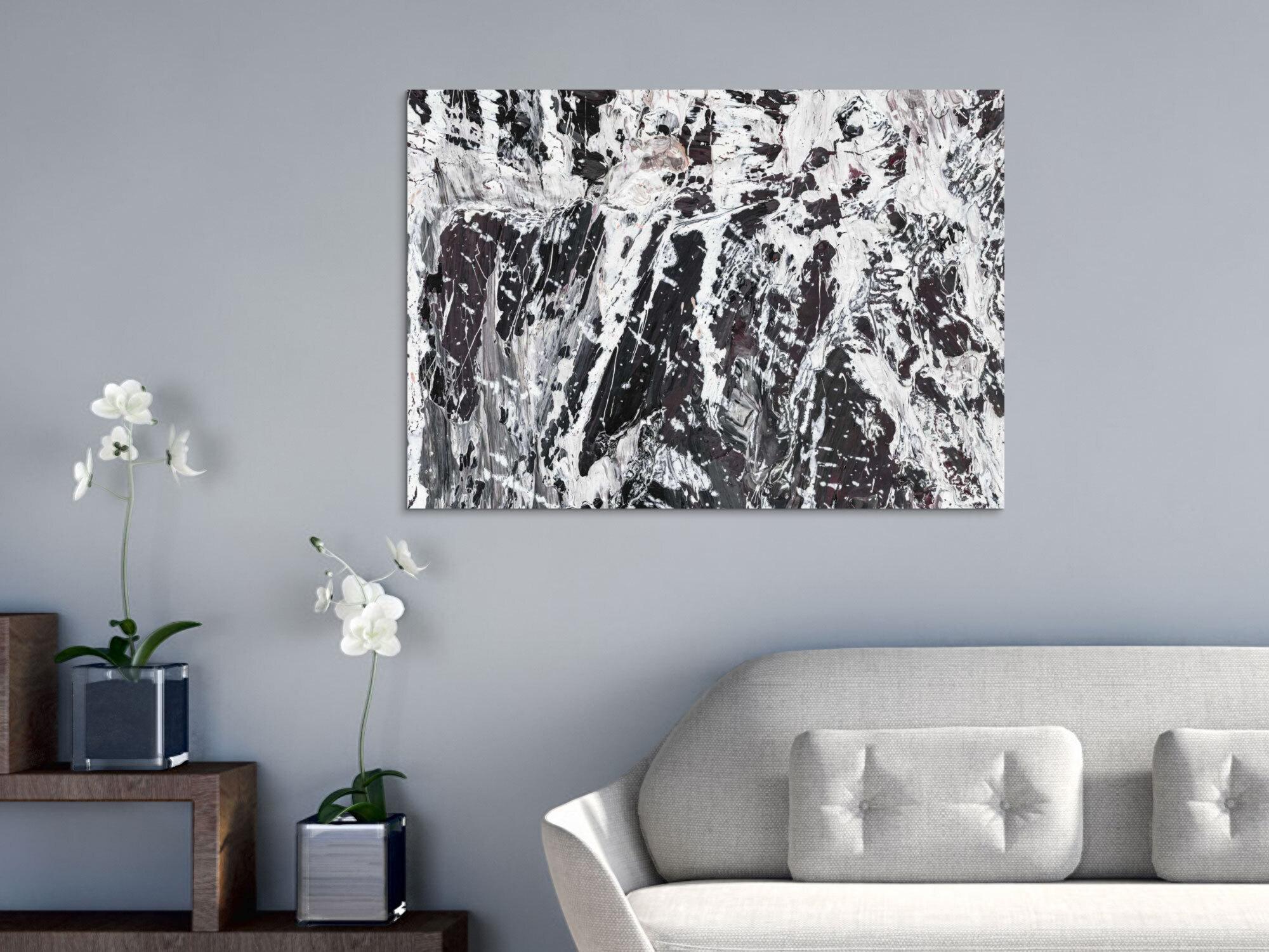 Abstraktes Bild auf Leinwand