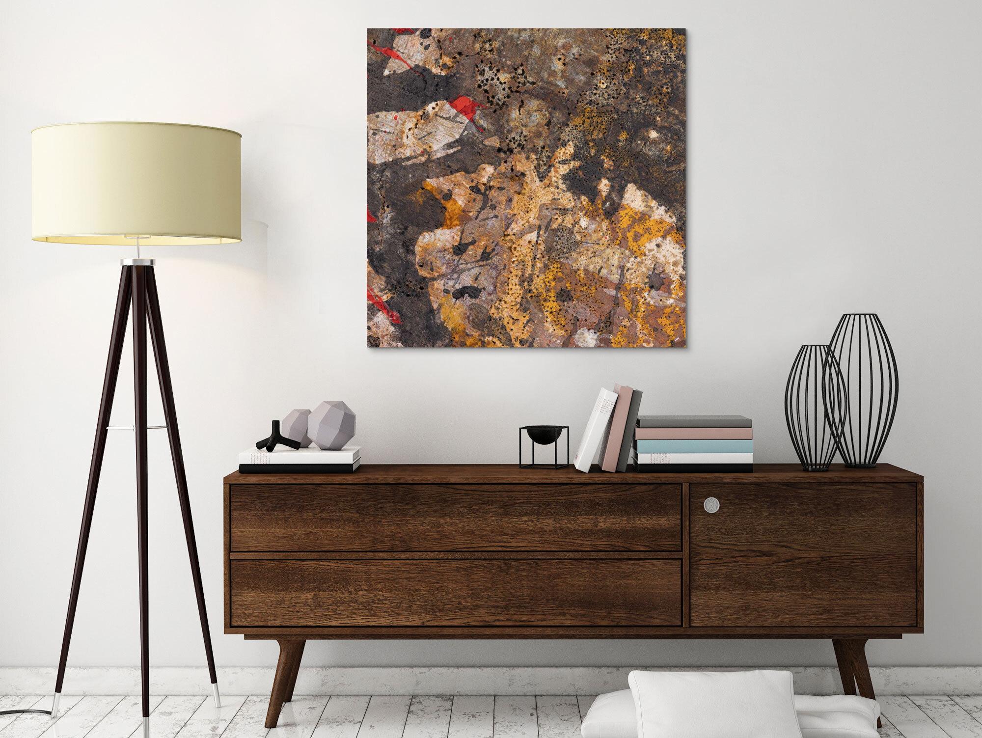 Abstraktes Bild auf Leinwand