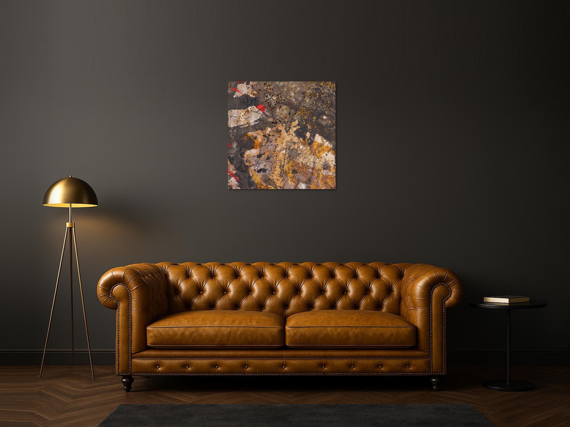 Abstraktes Bild auf Leinwand