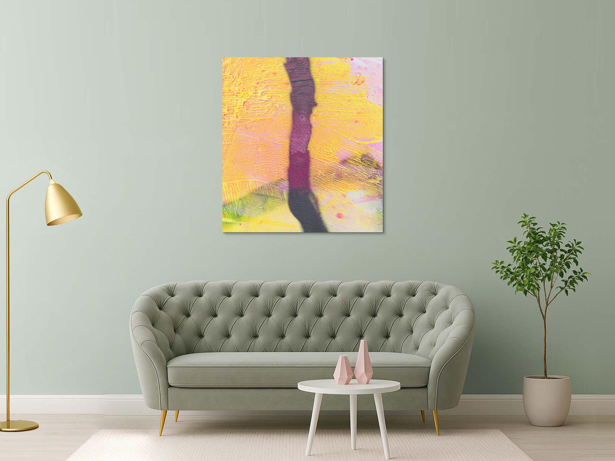 Abstraktes Bild auf Leinwand