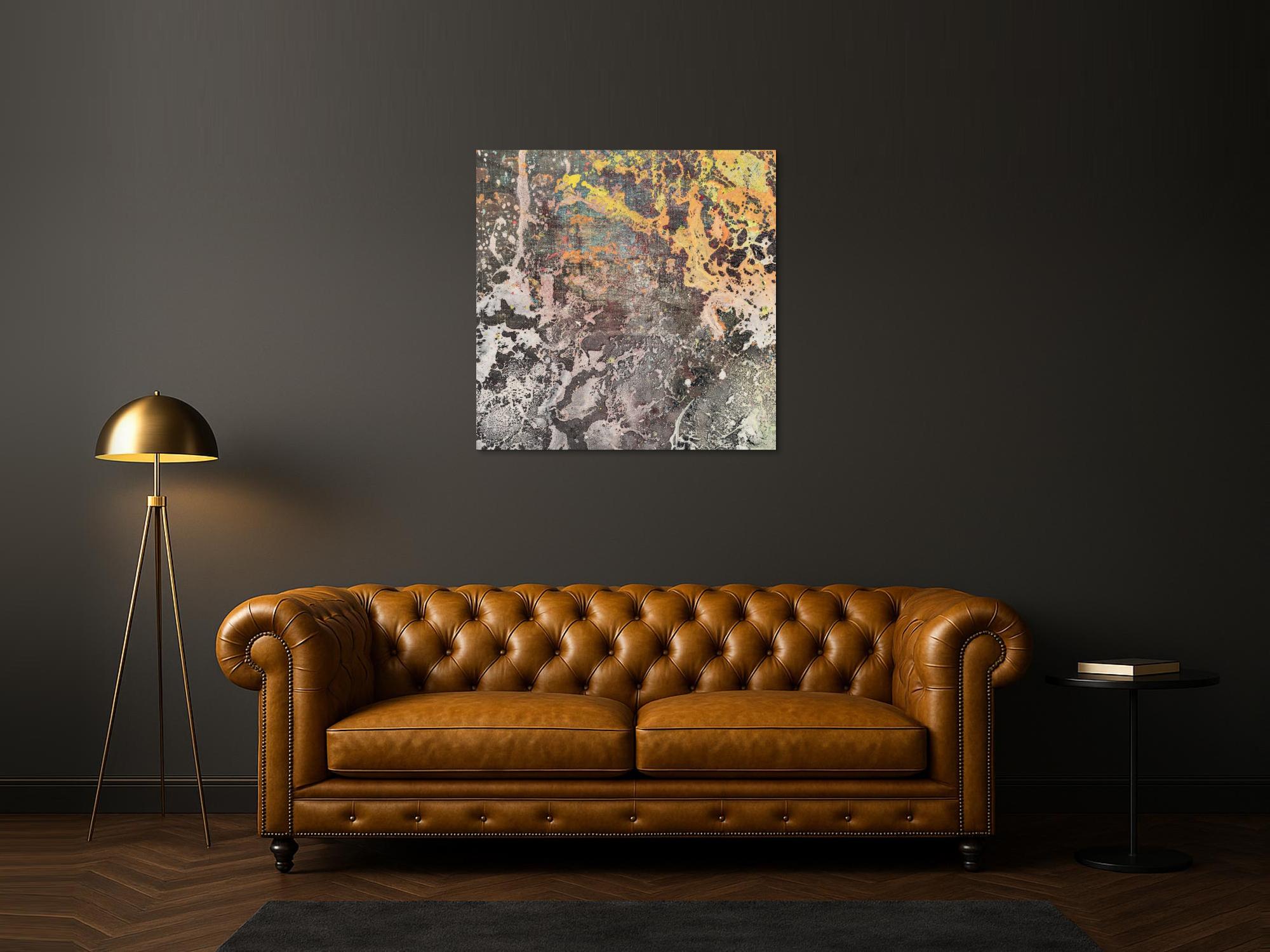 Abstraktes Bild auf Leinwand