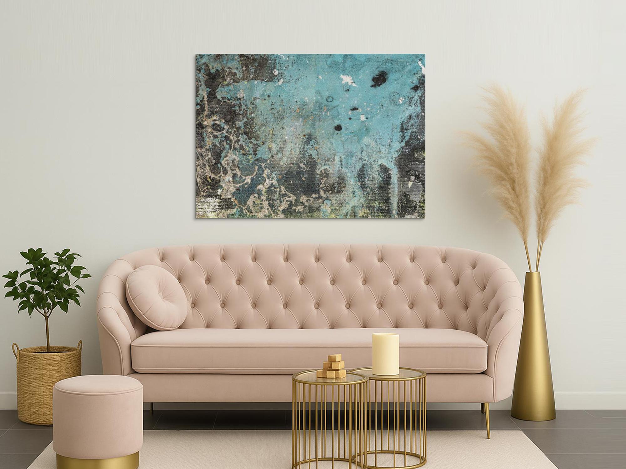 Abstraktes Bild auf Leinwand