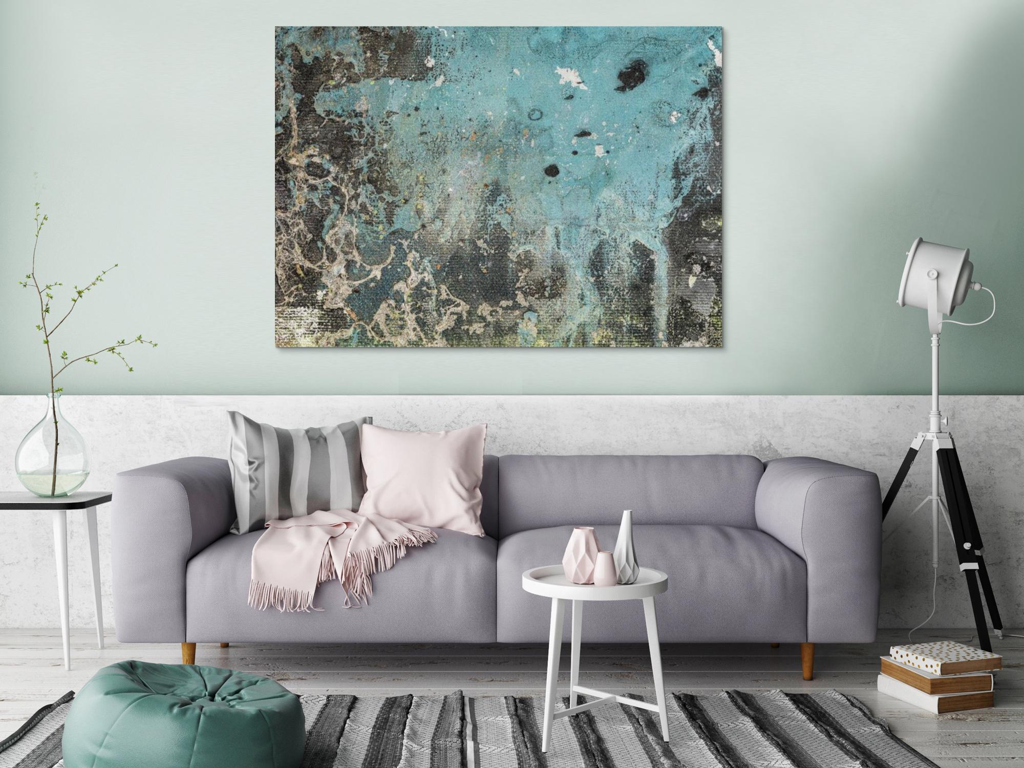 Abstraktes Bild auf Leinwand