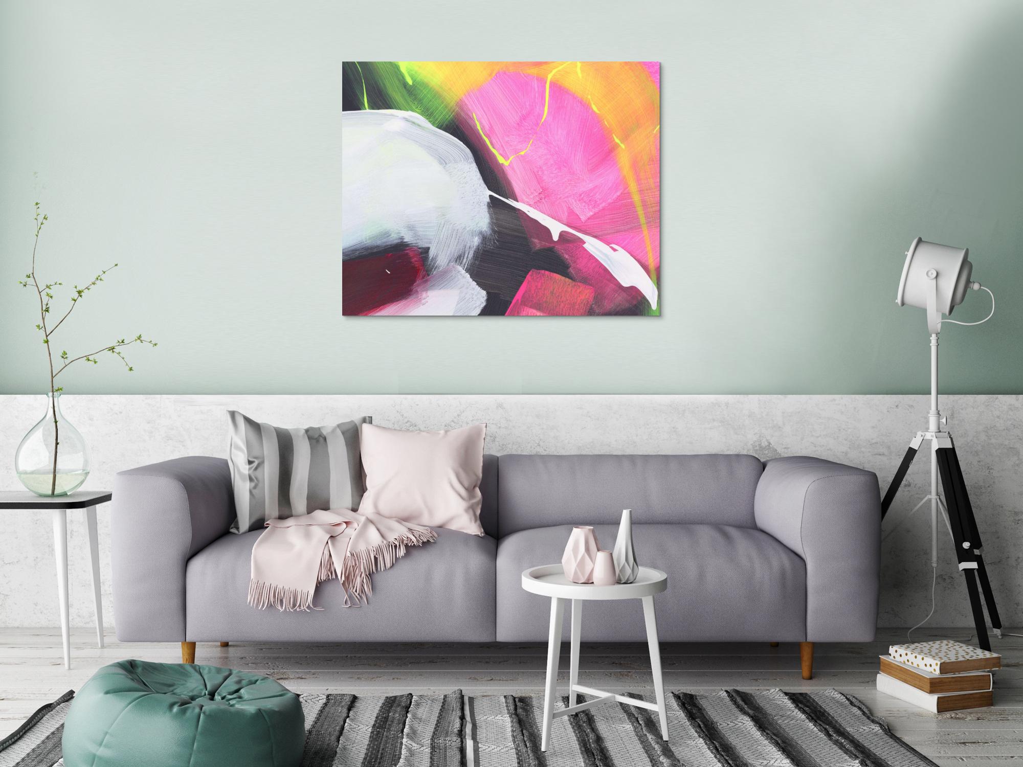 Abstraktes Bild auf Leinwand