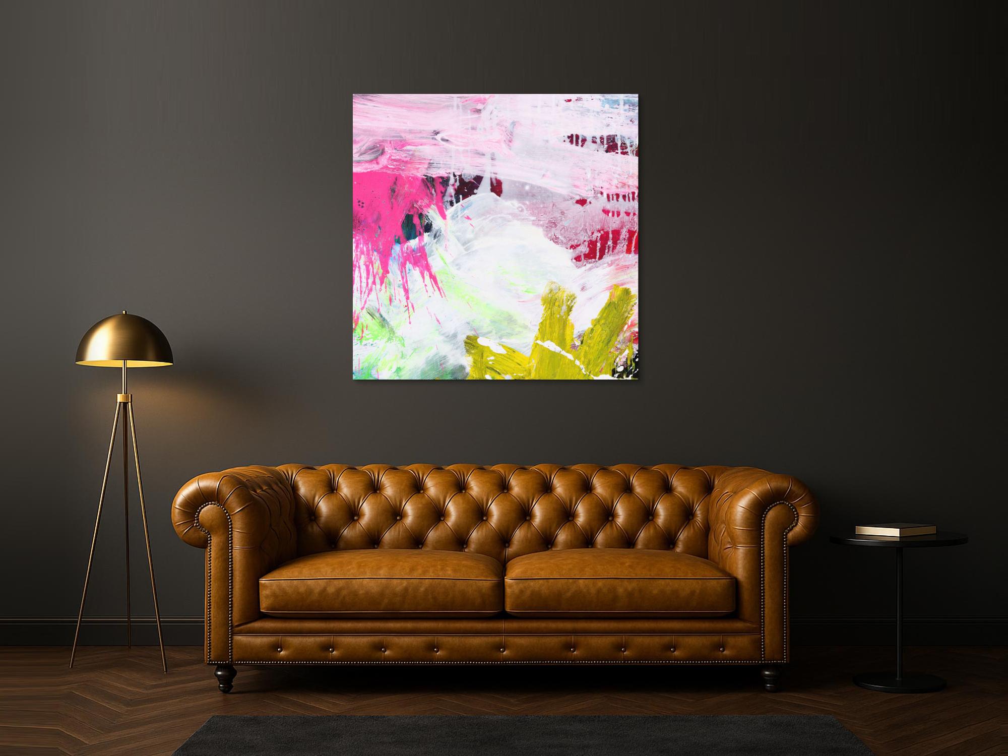 Abstraktes Bild auf Leinwand