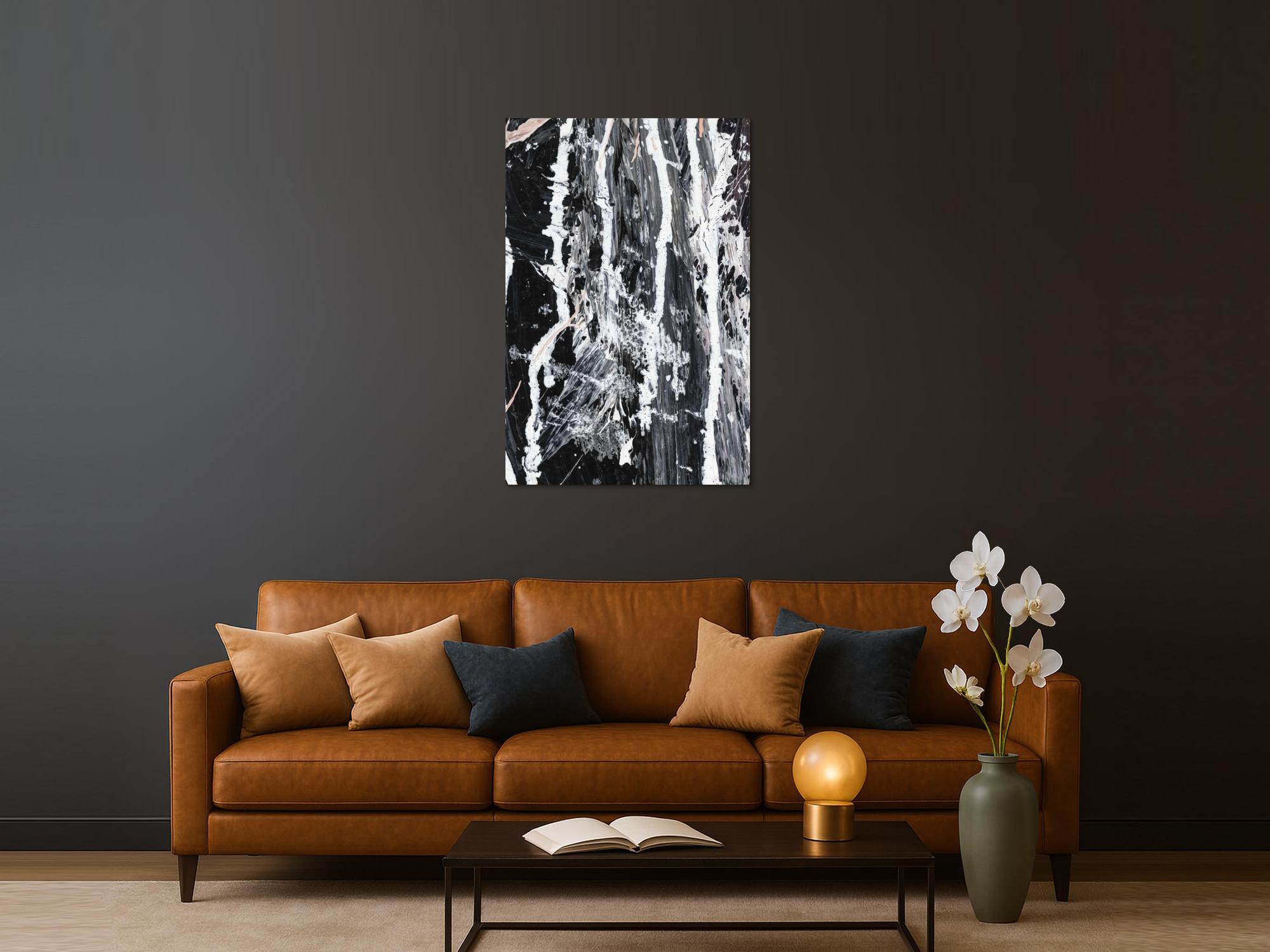 Abstraktes Bild auf Leinwand