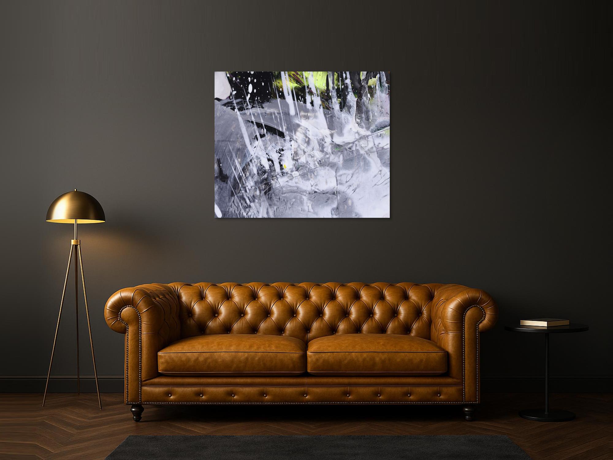 Abstraktes Bild auf Leinwand