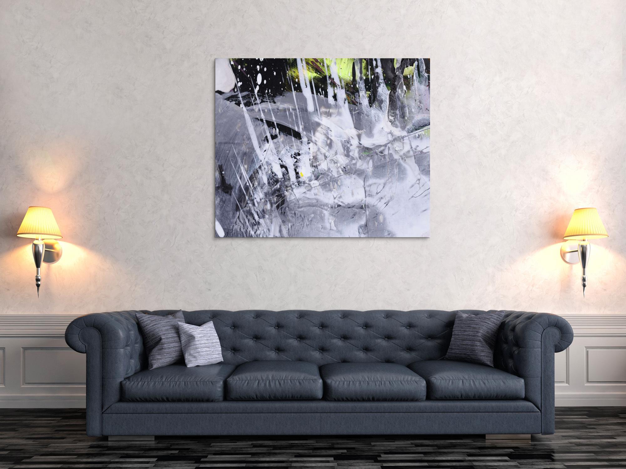 Abstraktes Bild auf Leinwand