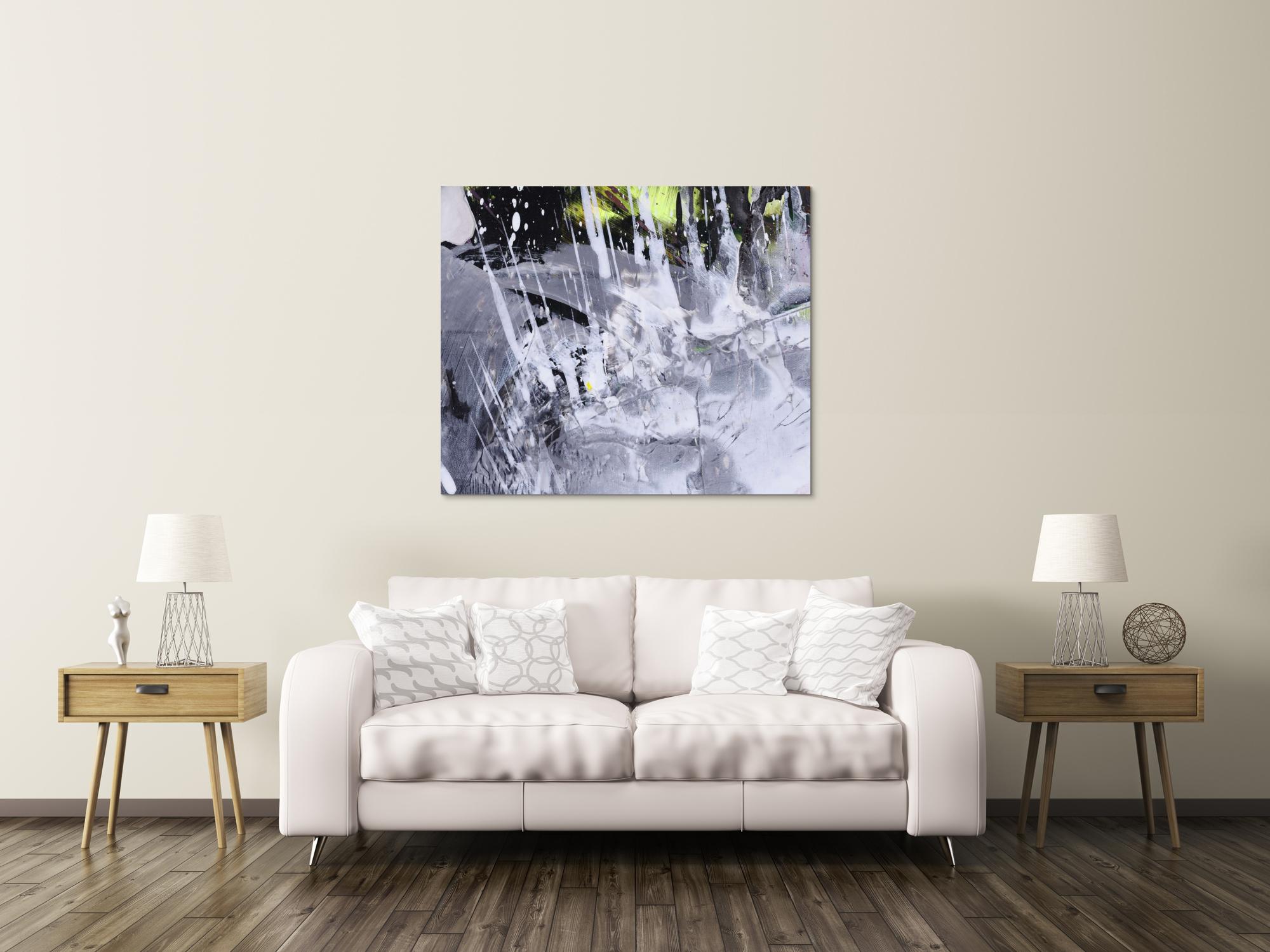 Abstraktes Bild auf Leinwand