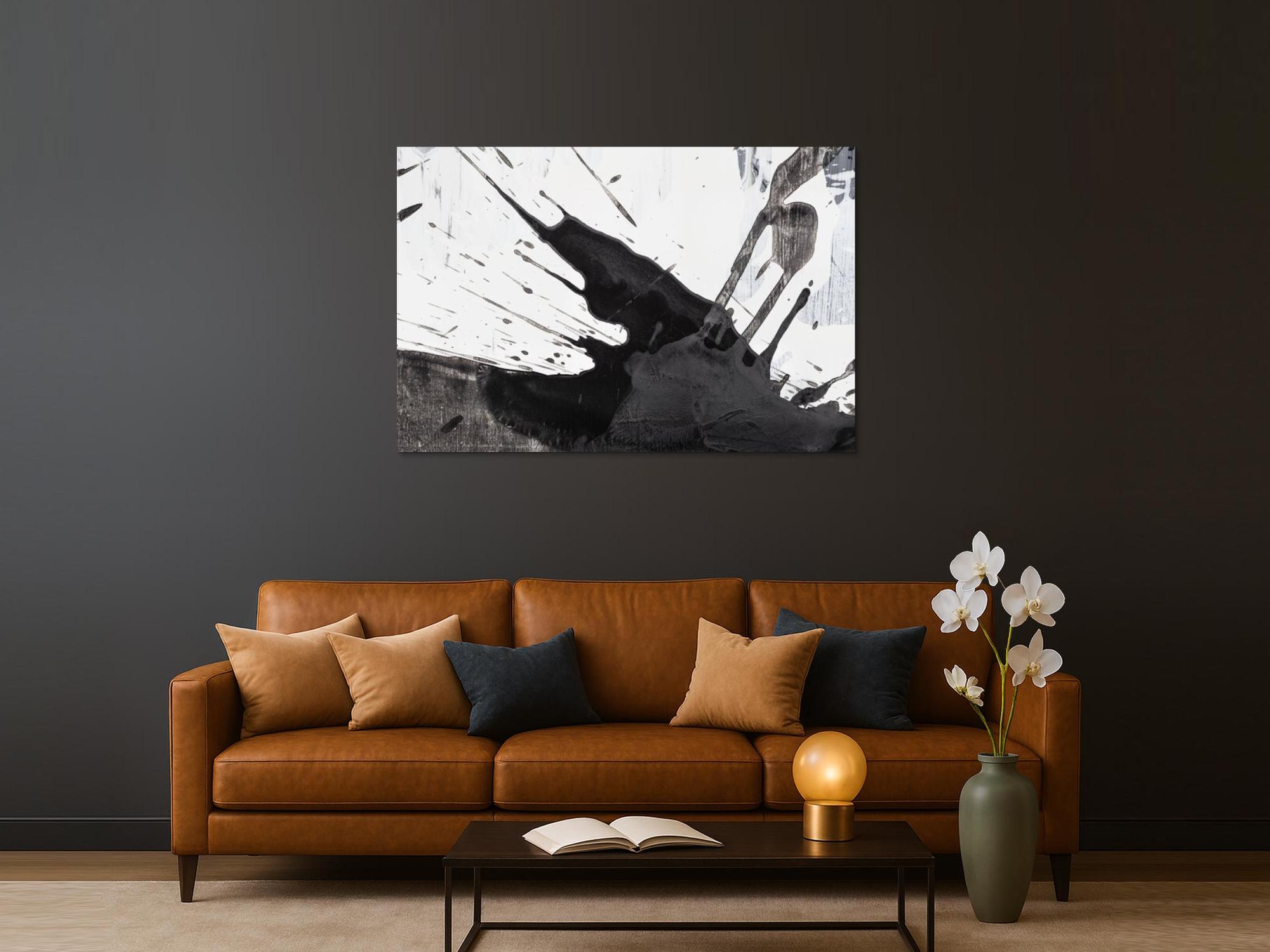 Abstraktes Bild auf Leinwand