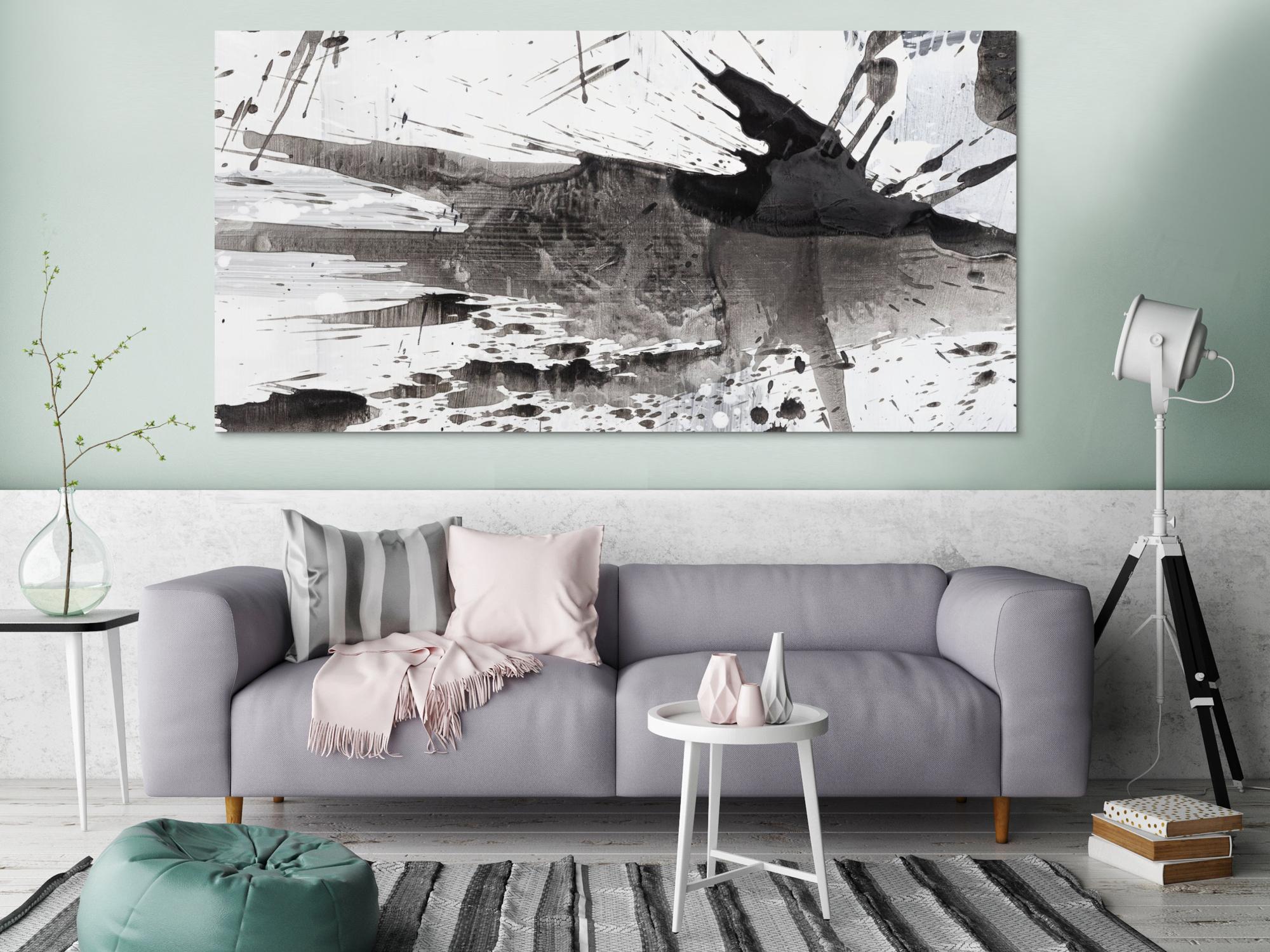 Abstraktes Bild auf Leinwand