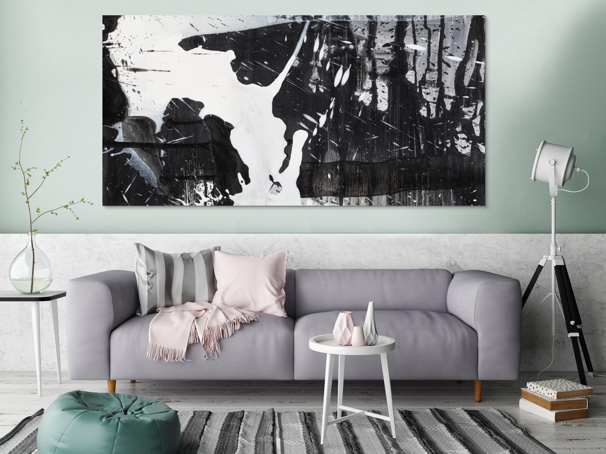 Abstraktes Bild auf Leinwand