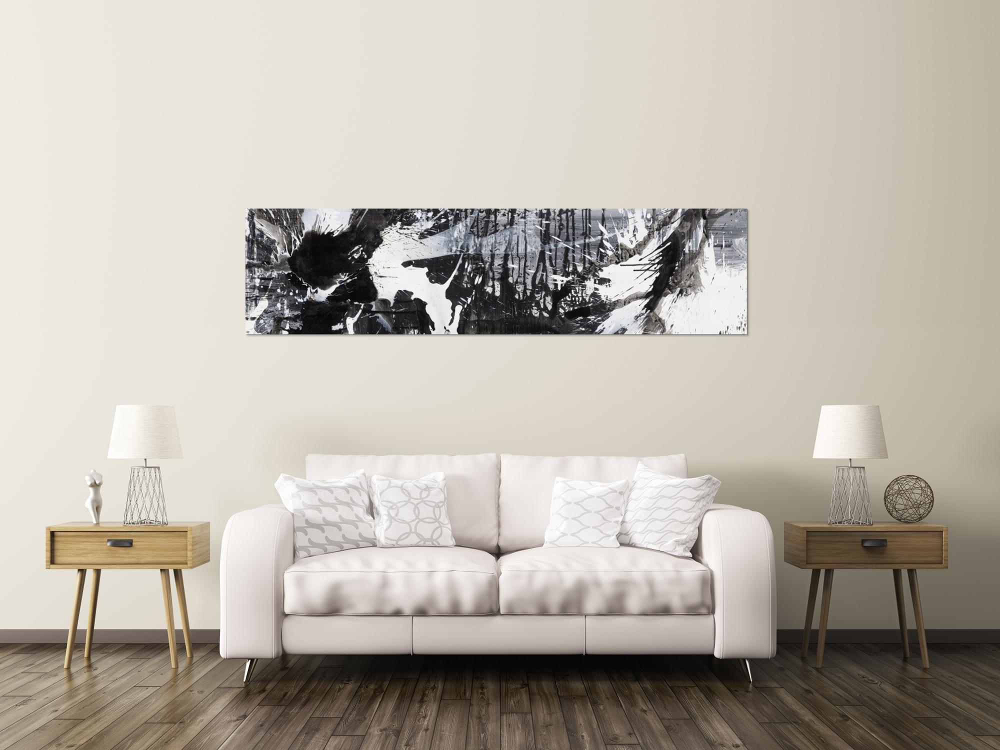 Abstraktes Bild auf Leinwand