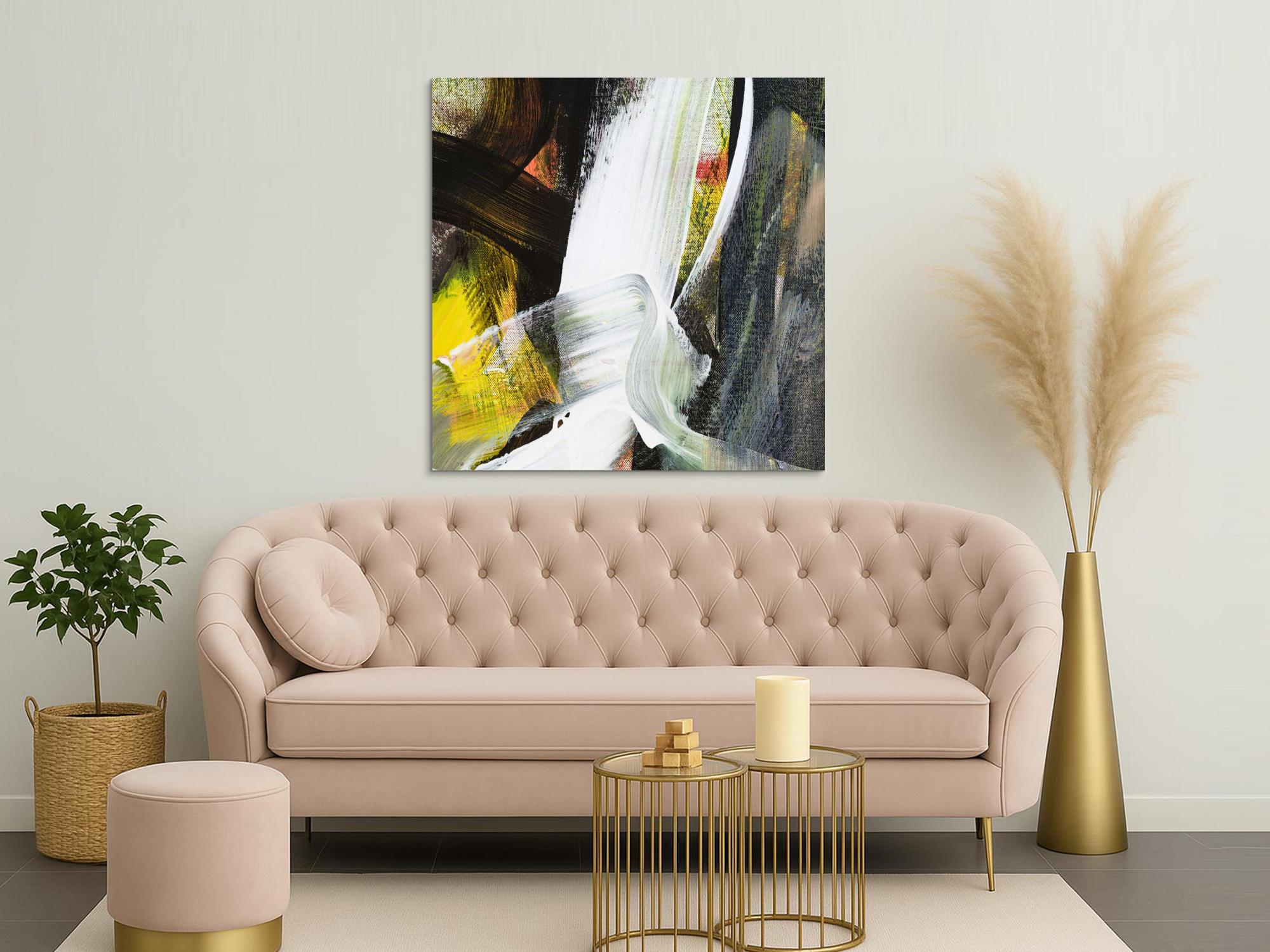 Abstraktes Bild auf Leinwand