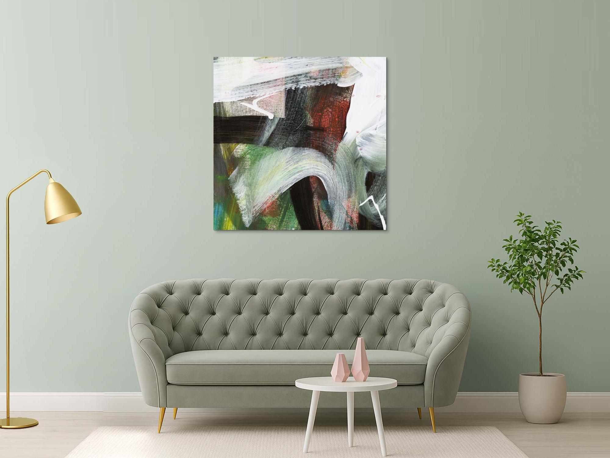 Abstraktes Bild auf Leinwand