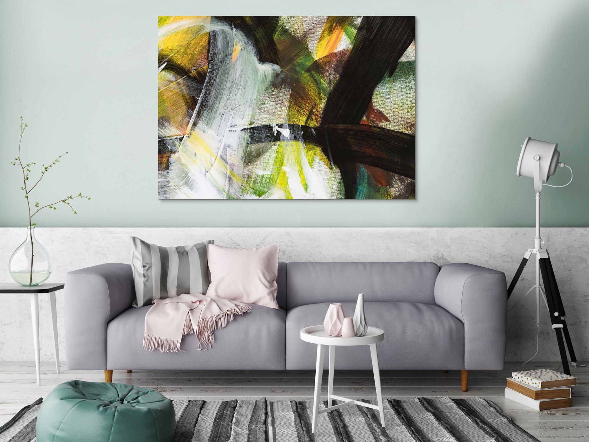 Abstraktes Bild auf Leinwand