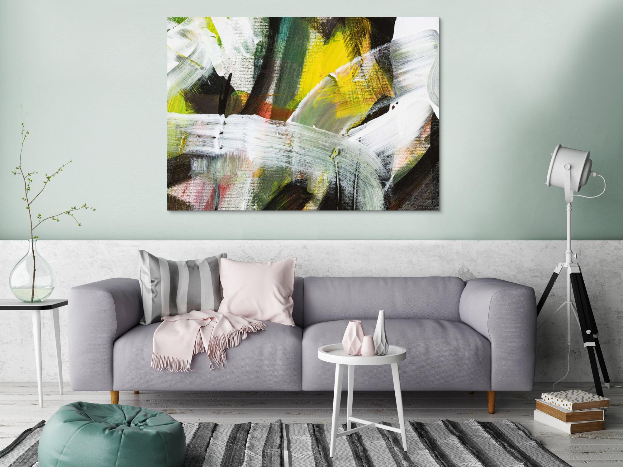 Abstraktes Bild auf Leinwand