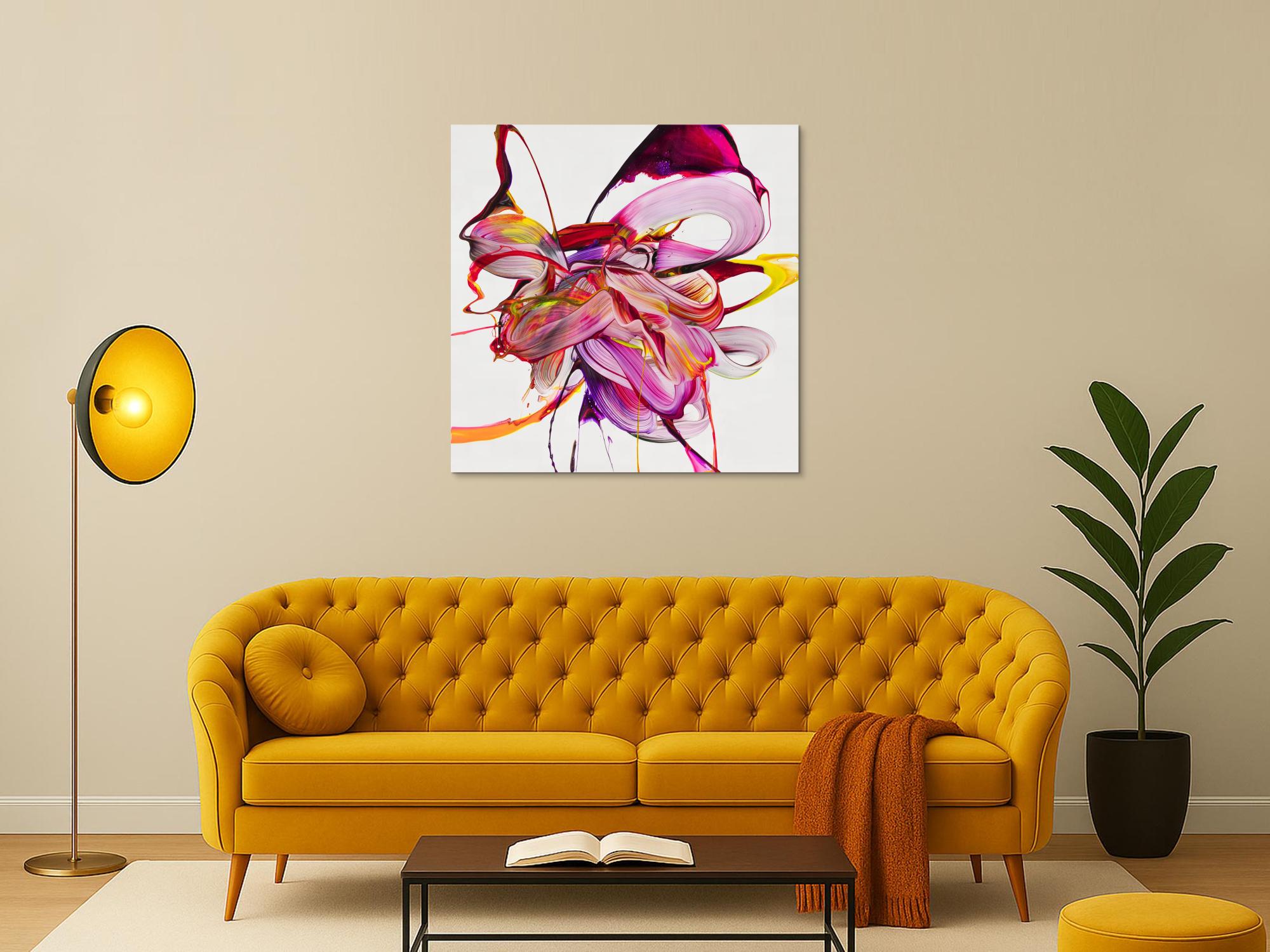 Abstraktes Bild auf Leinwand