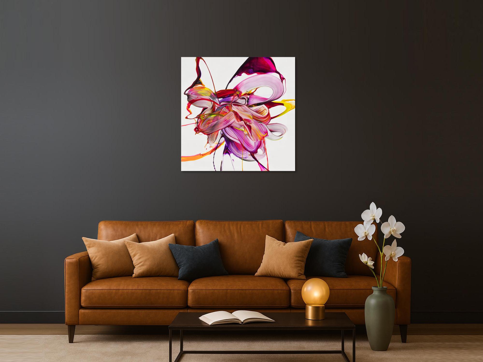 Abstraktes Bild auf Leinwand