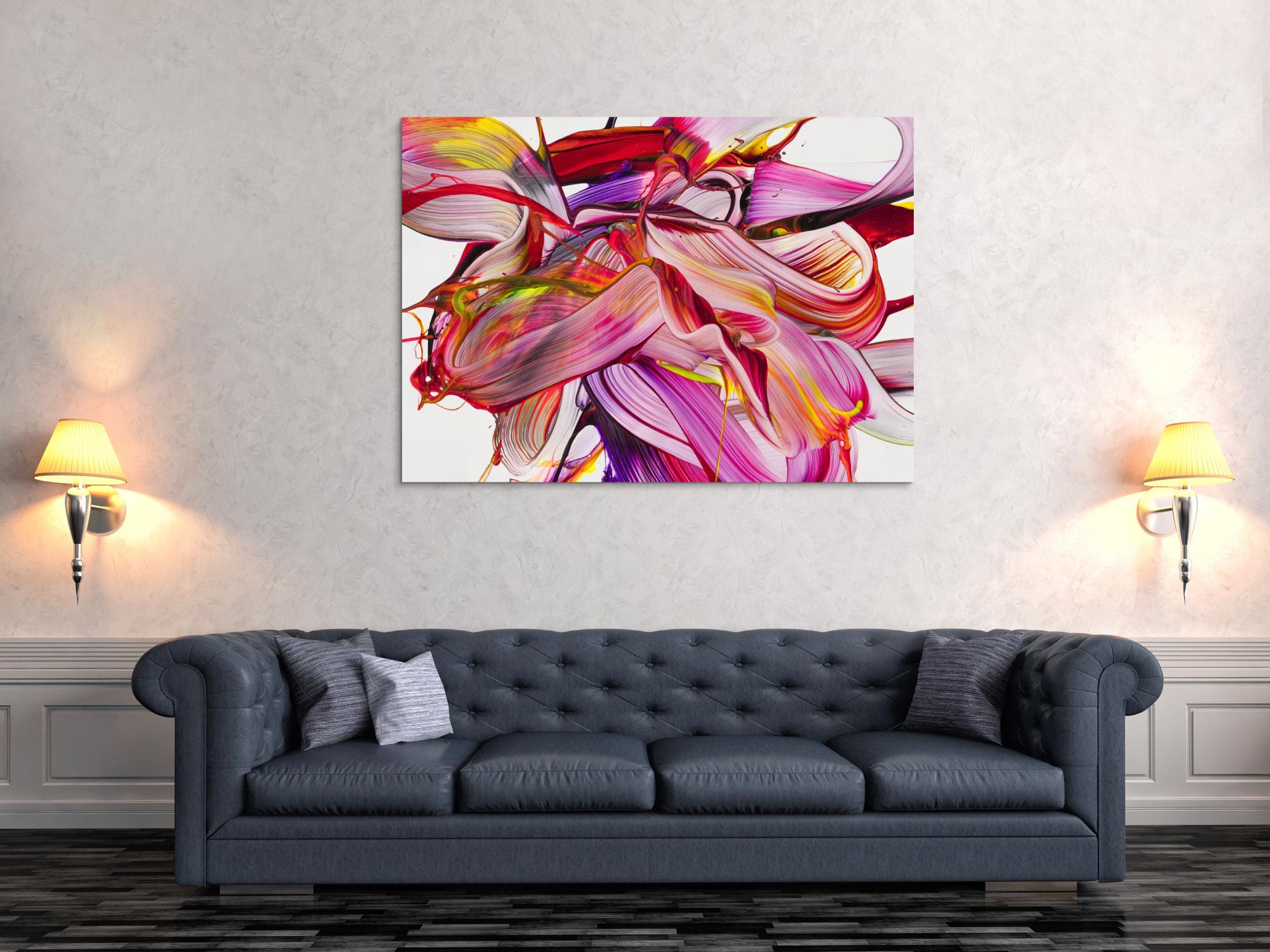 Abstraktes Bild auf Leinwand